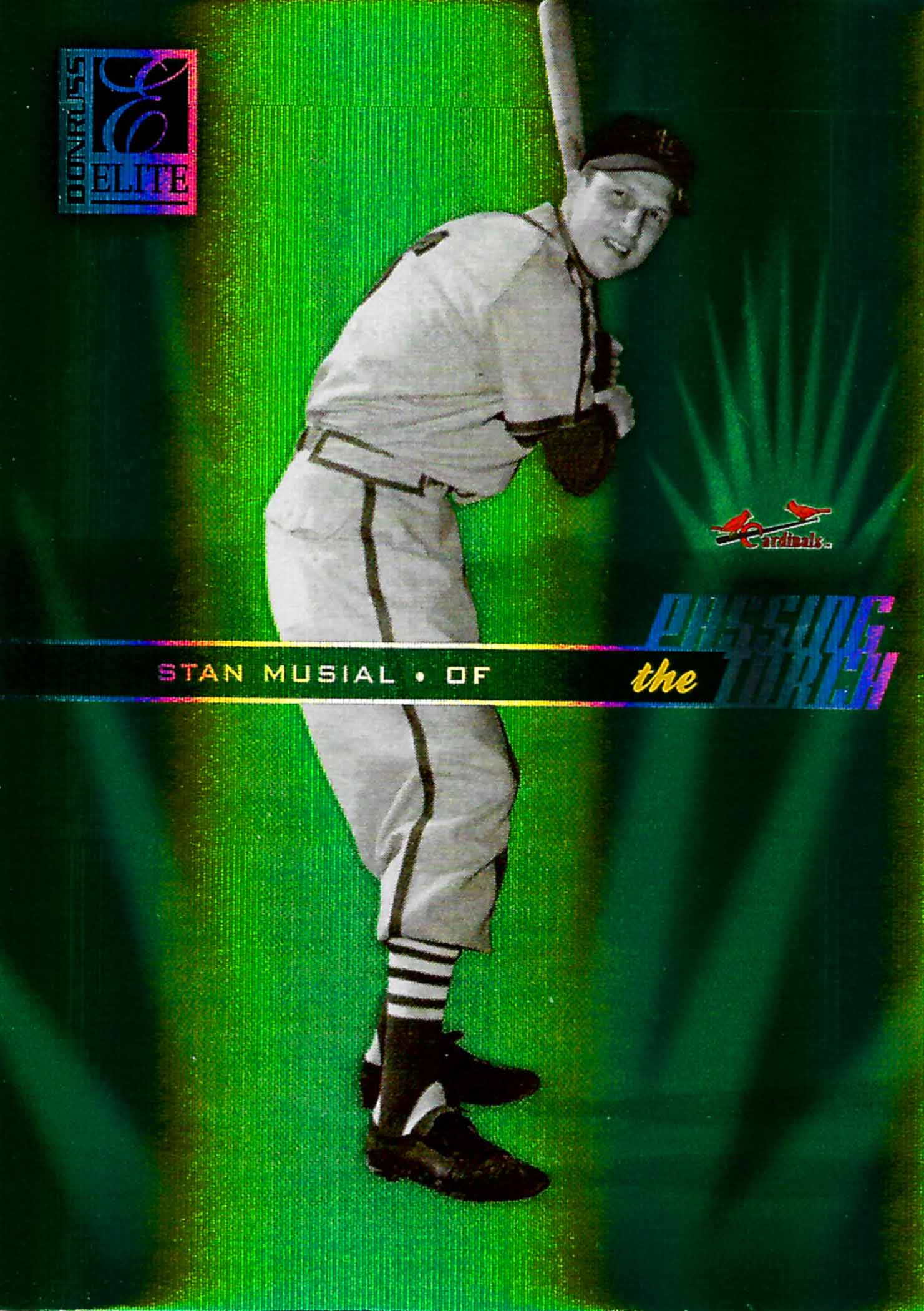 2004 Donruss Elite Passing the Torch Green