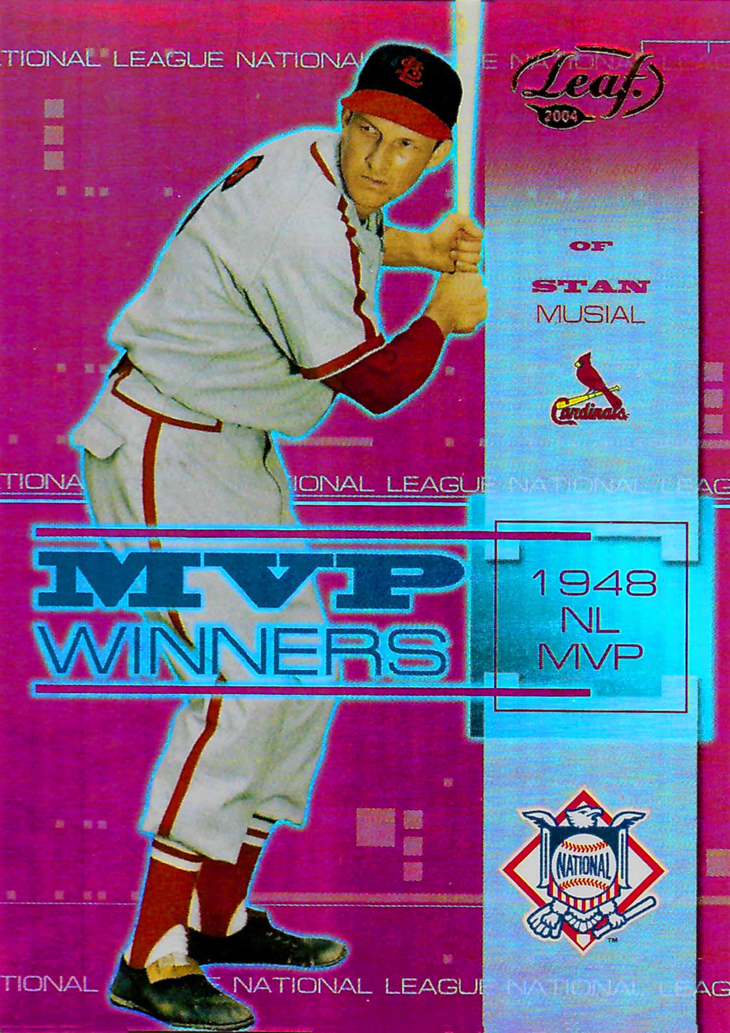 2004 Leaf MVP Winners Gold