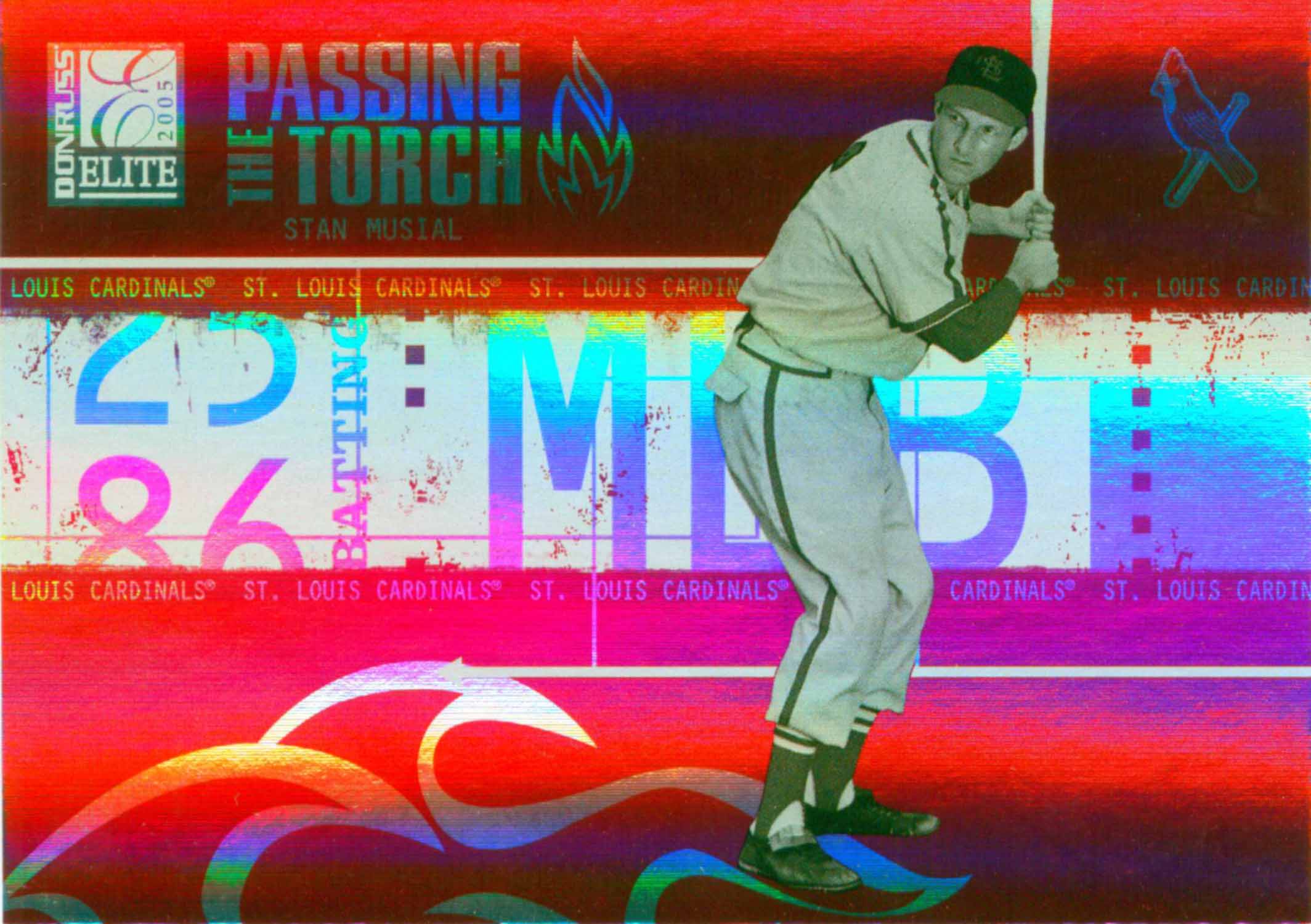 2005 Donruss Elite Passing the Torch Red