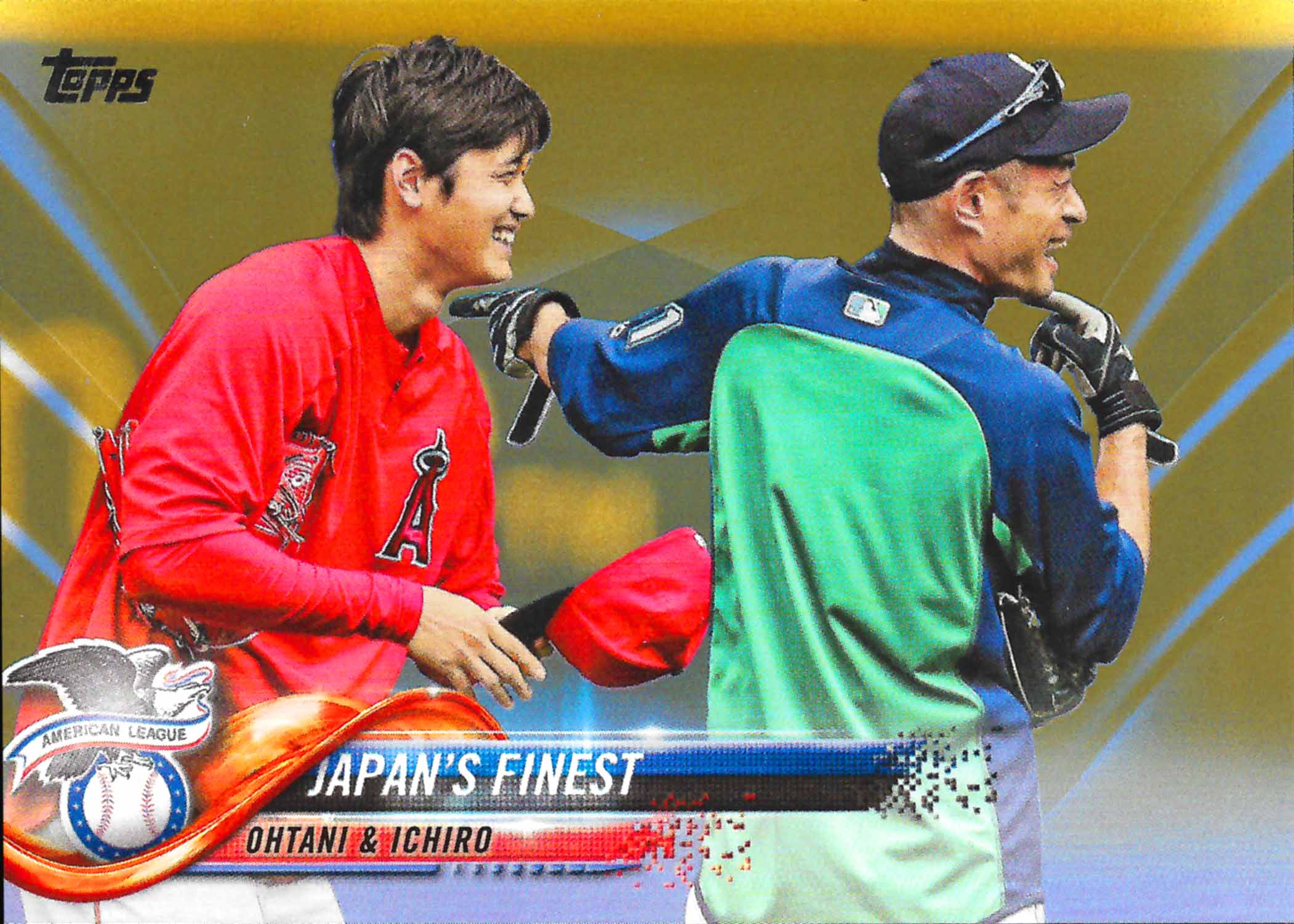2018 Topps Update Gold Japan's Finest