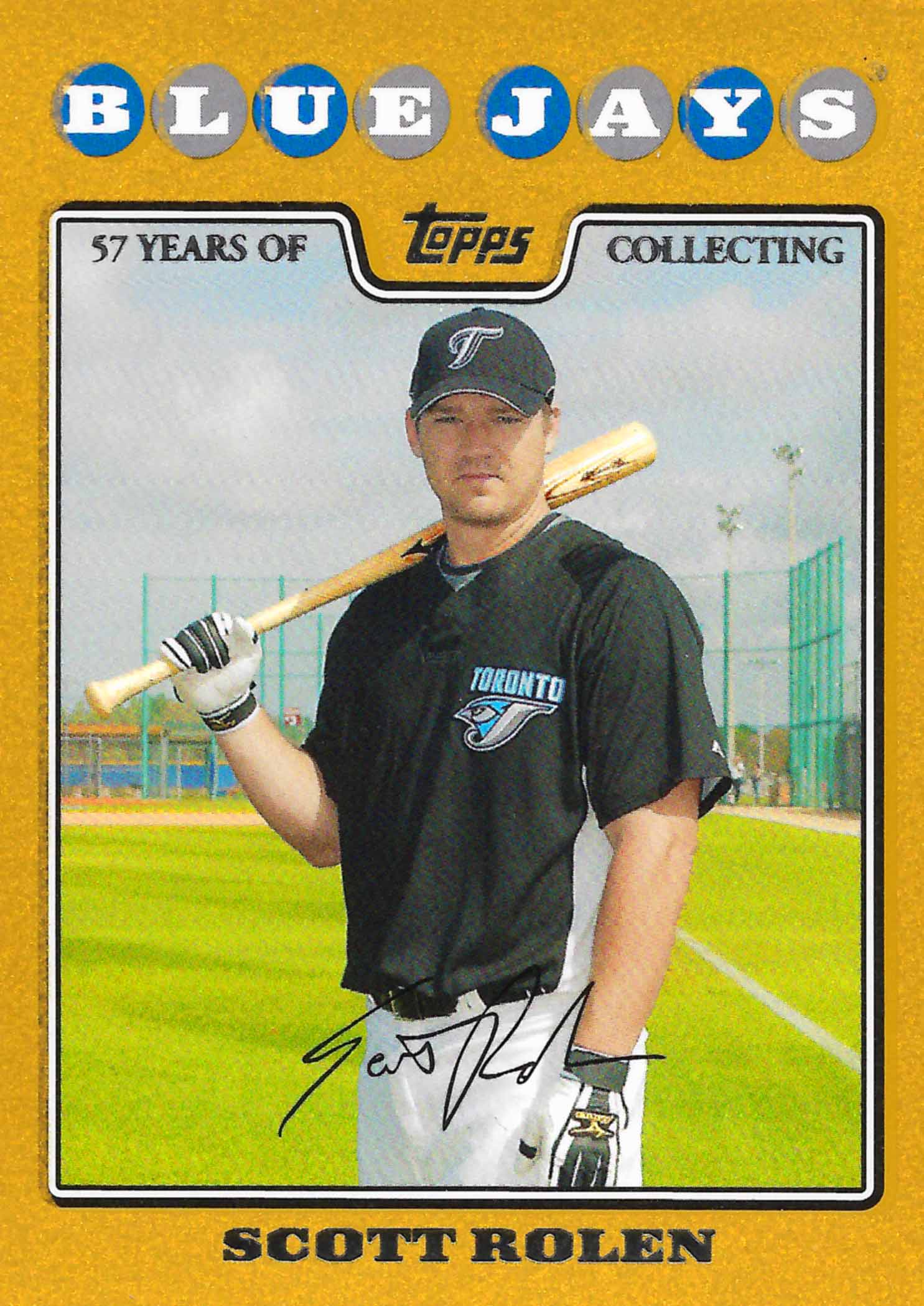 2008 Topps Update Gold Border