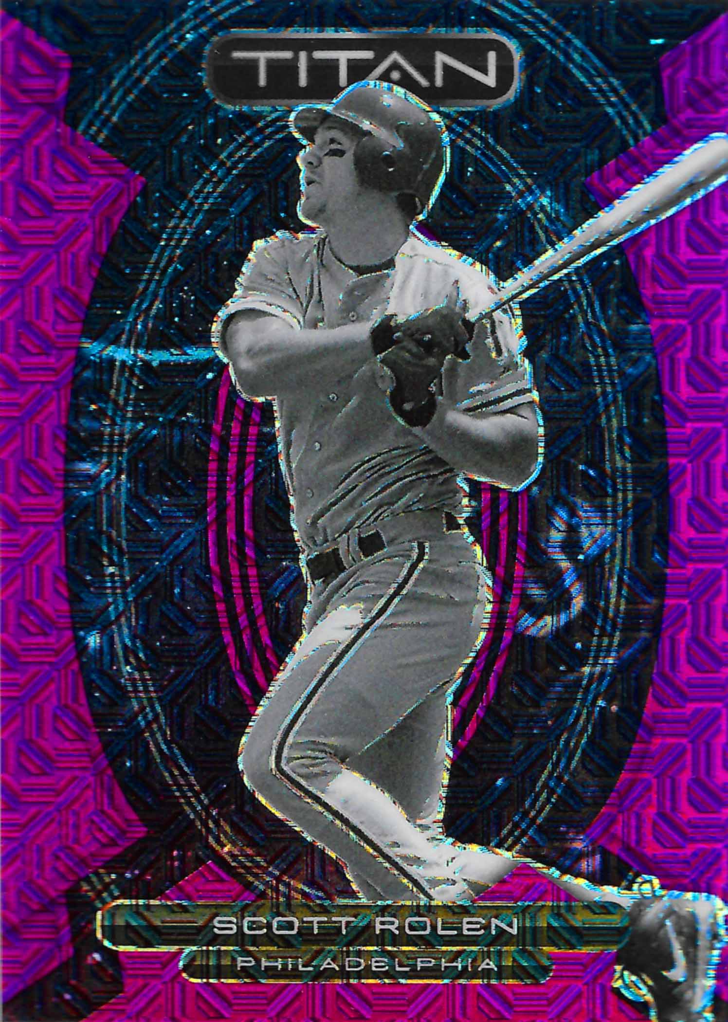 2023 Panini Chronicles Titan Purple Mojo