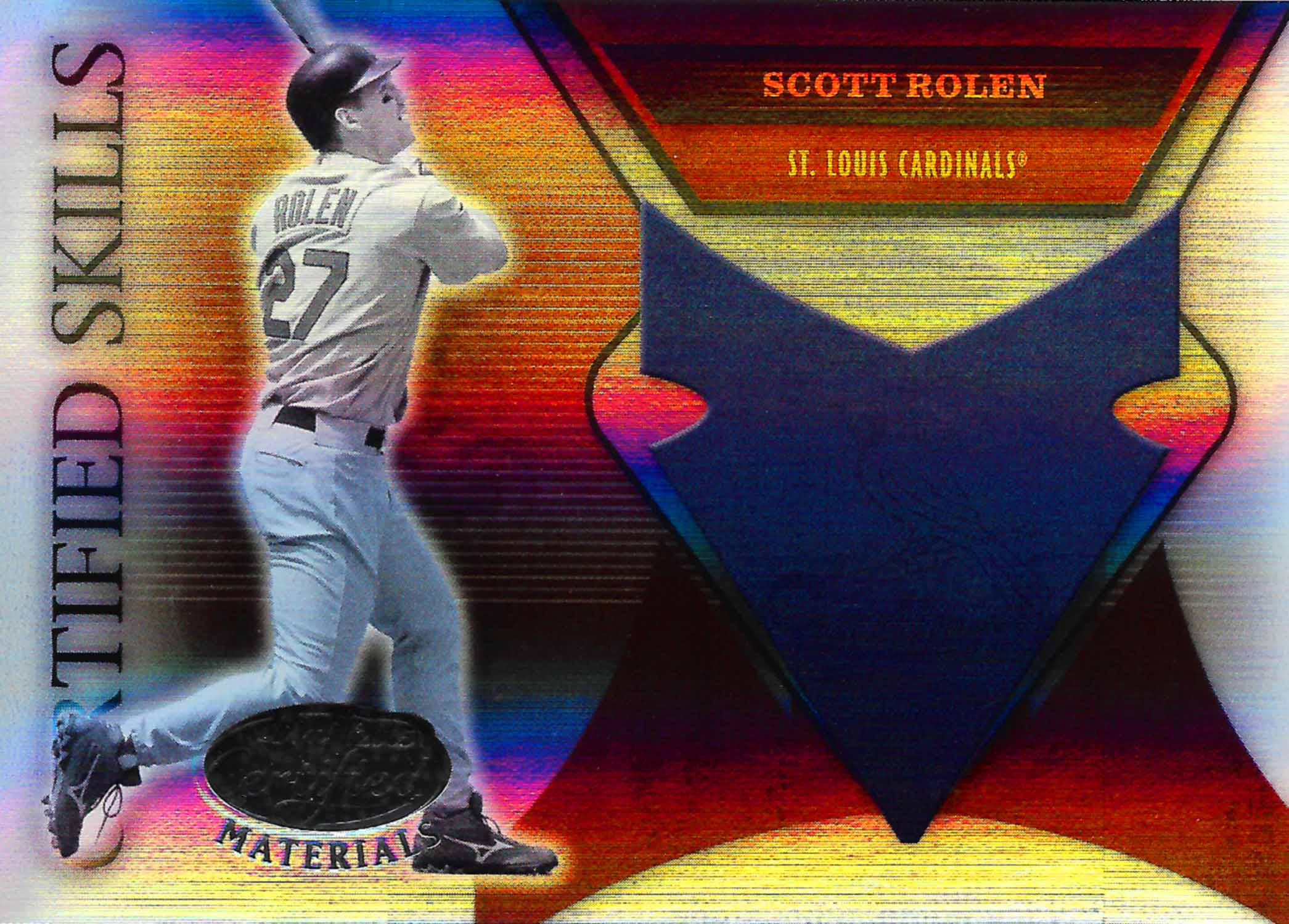 2005 Leaf Certified Materials Skills Mirror
