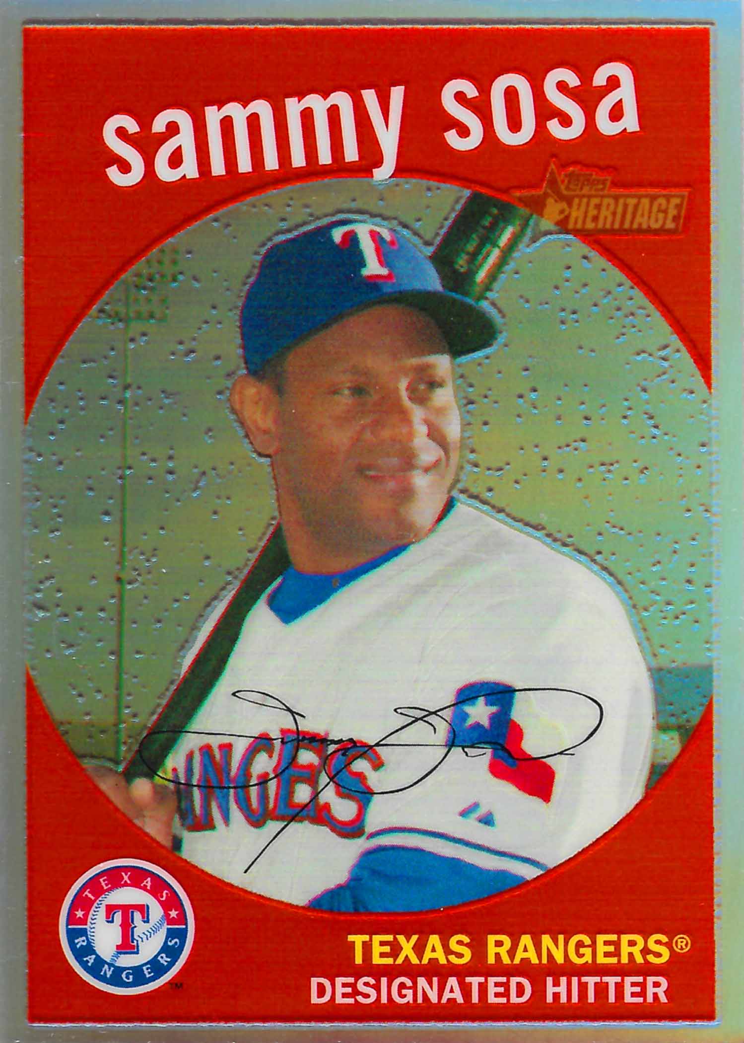 2008 Topps Heritage Chrome Refractors