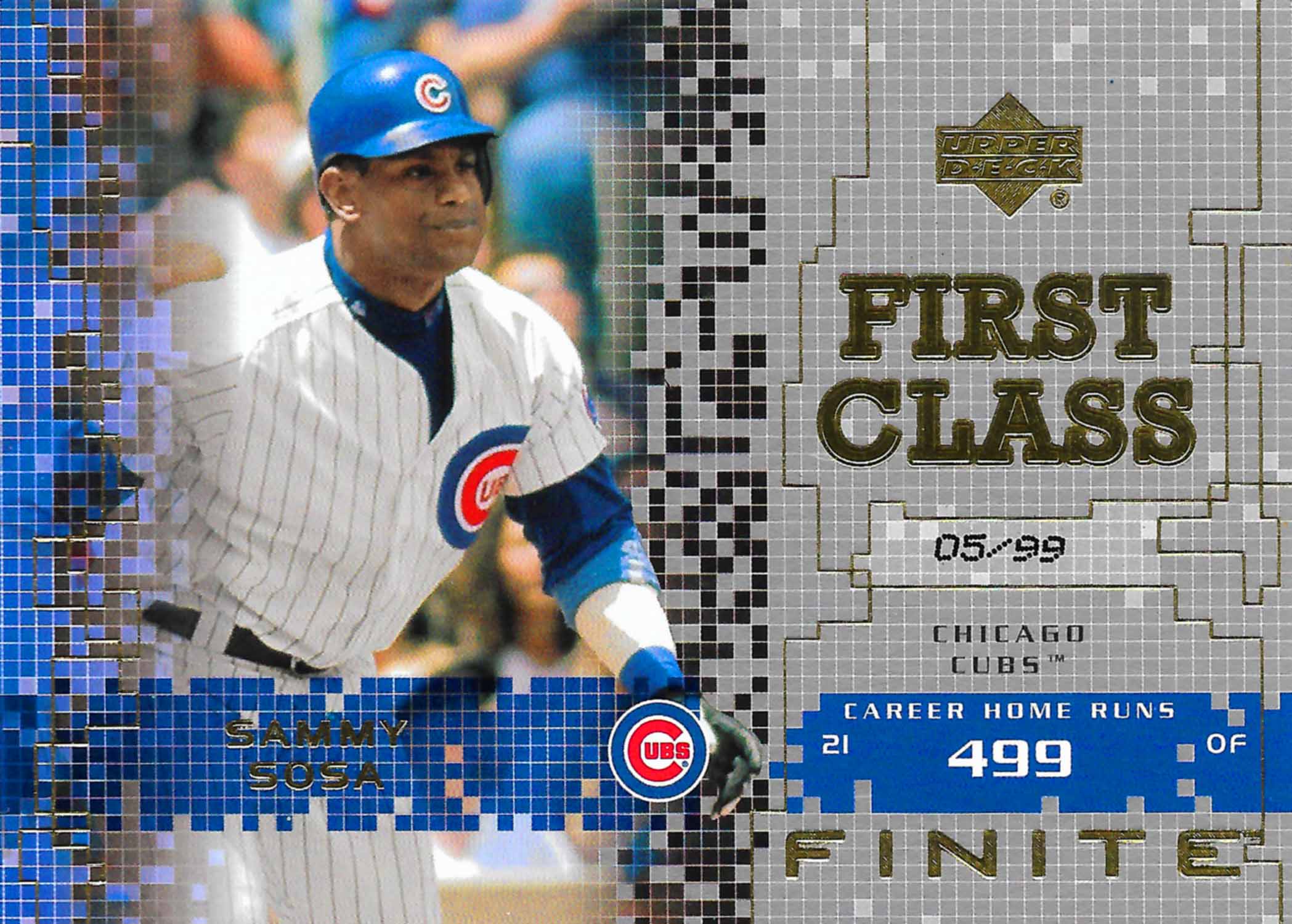 2003 Upper Deck Finite Gold First Class