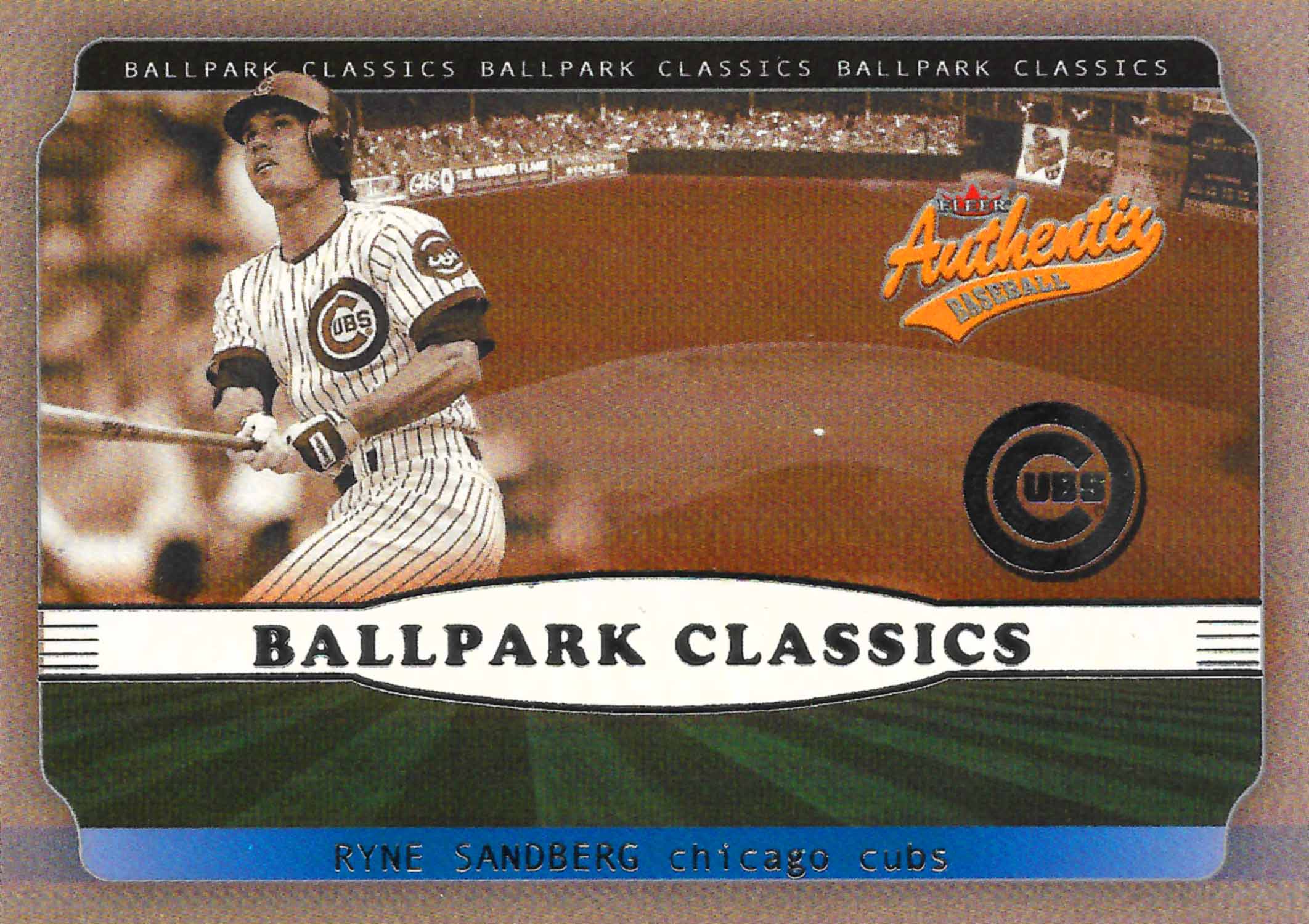 2002 Fleer Authentix Ballpark Classics