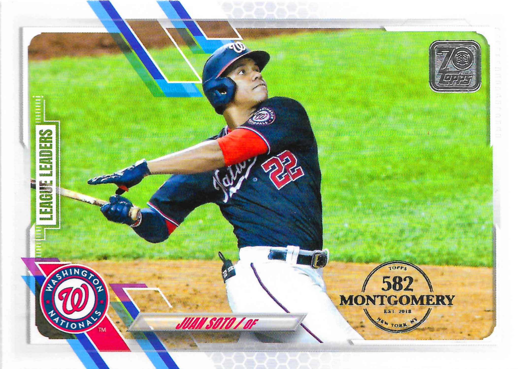 2021 Topps Factory Set Gold Stars League Leaders