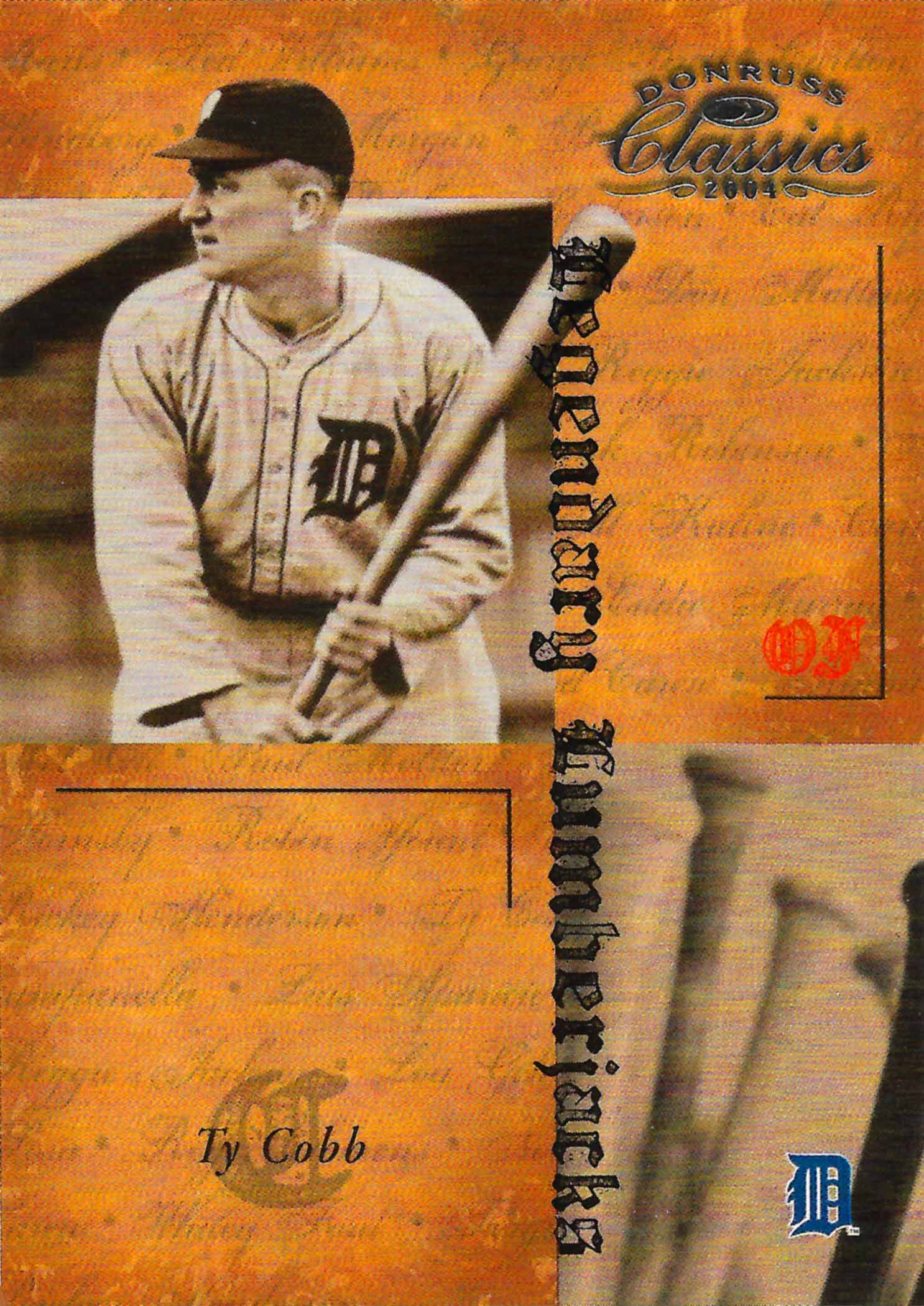 2004 Donruss Classics Legendary Lumberjacks