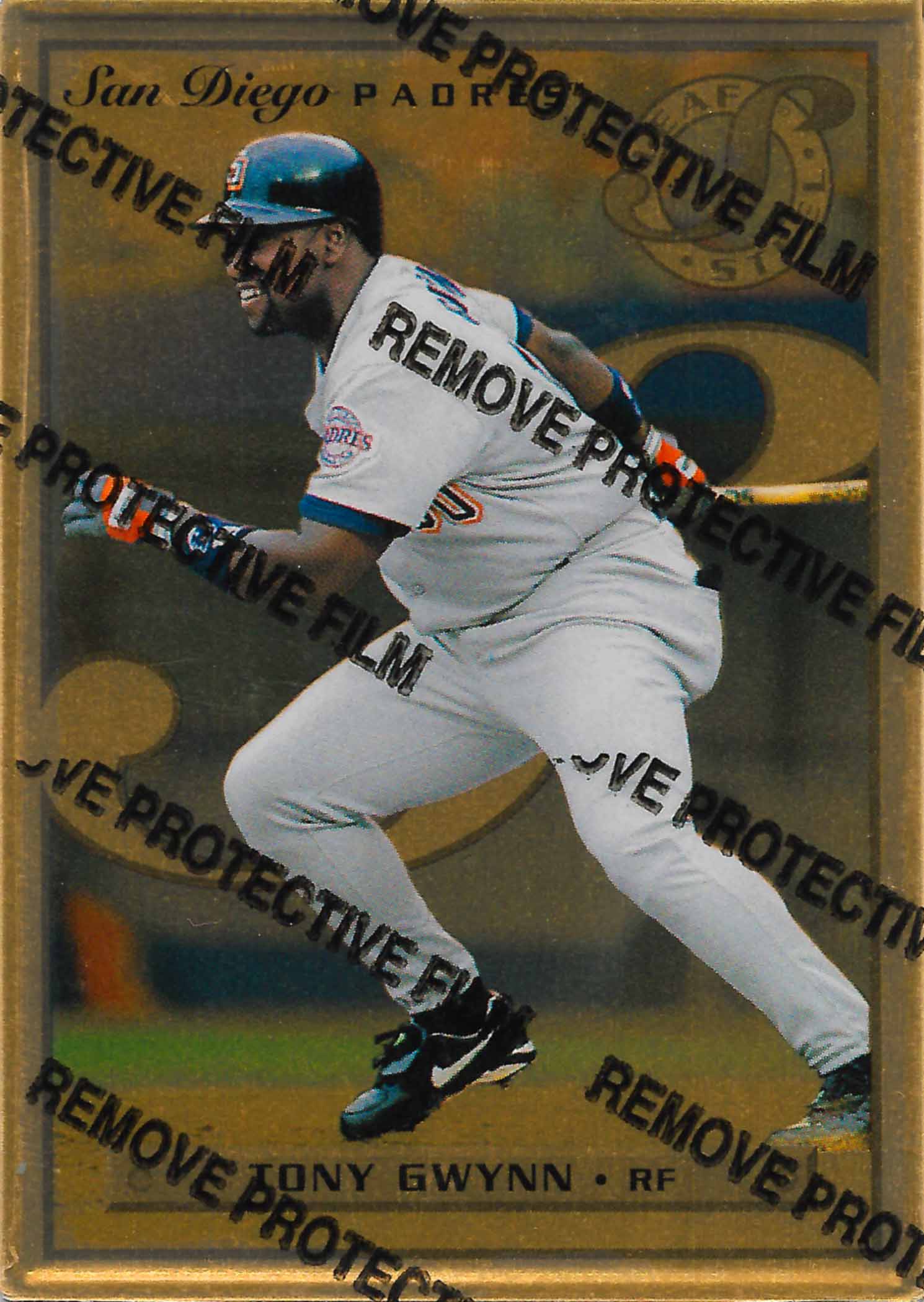 1996 Leaf Preferred Steel Gold