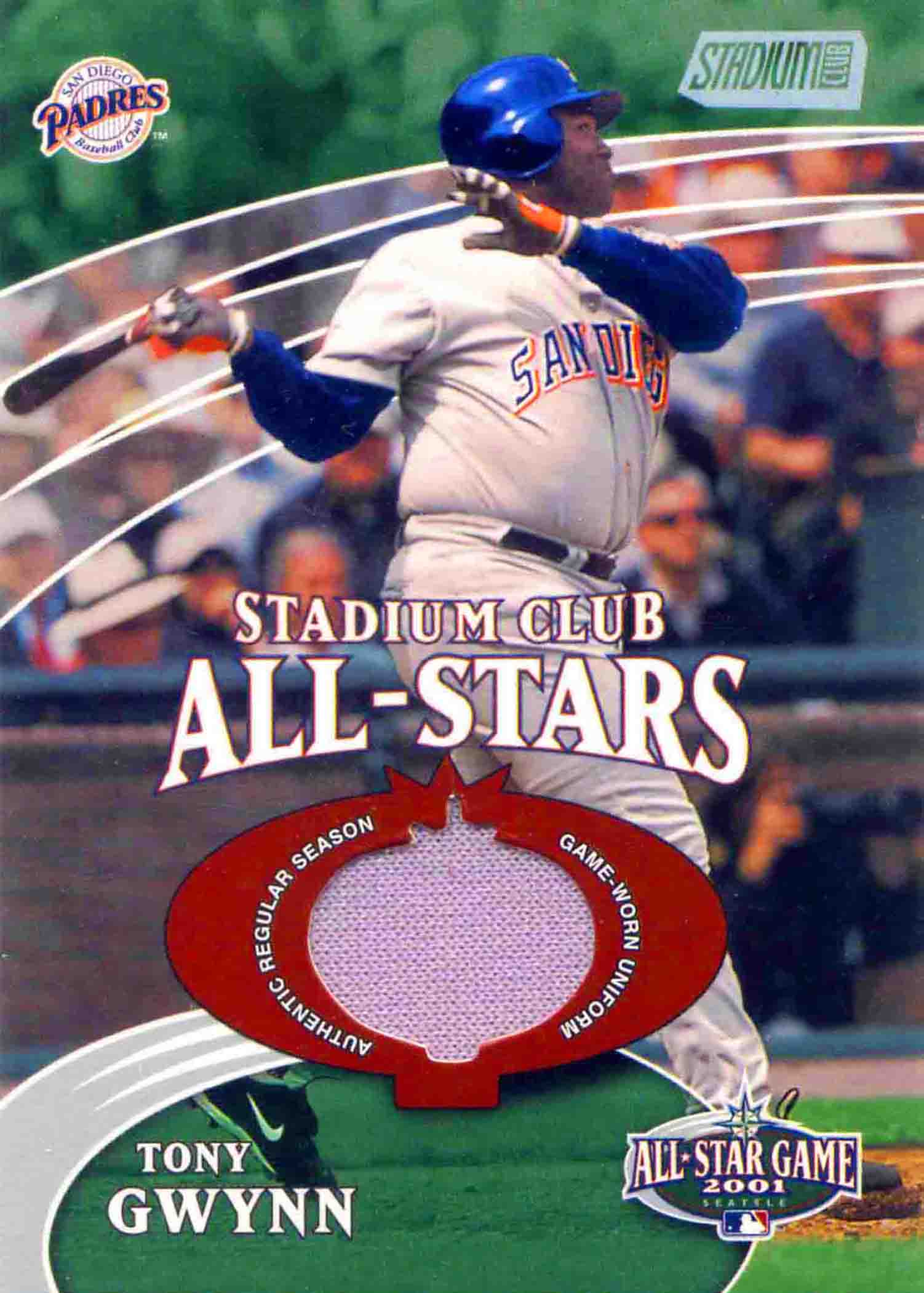 2002 Stadium Club All-Star Relics Jersey