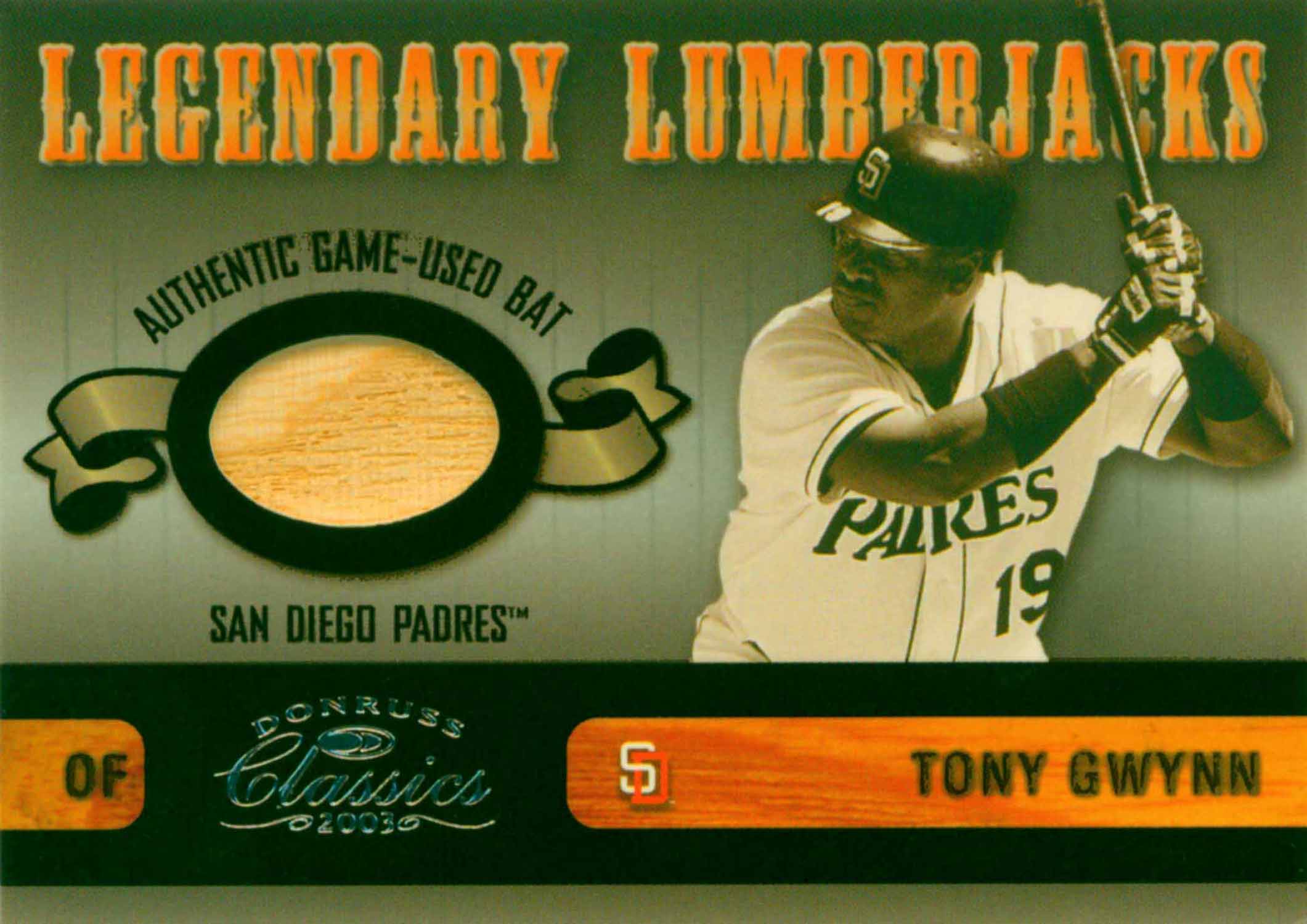 2003 Donruss Classics Legendary Lumberjacks