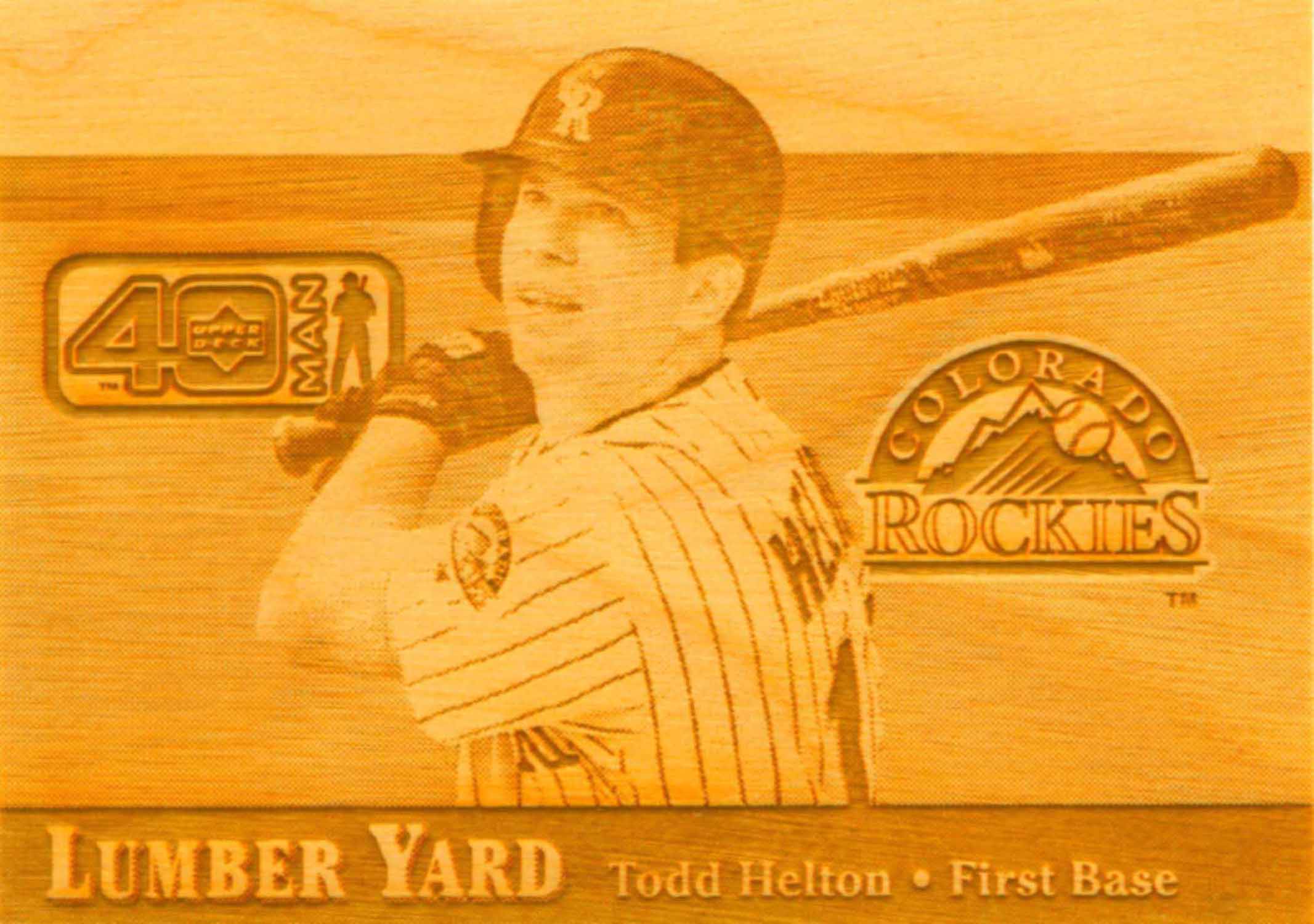 2002 Upper Deck 40-Man Lumber Yard