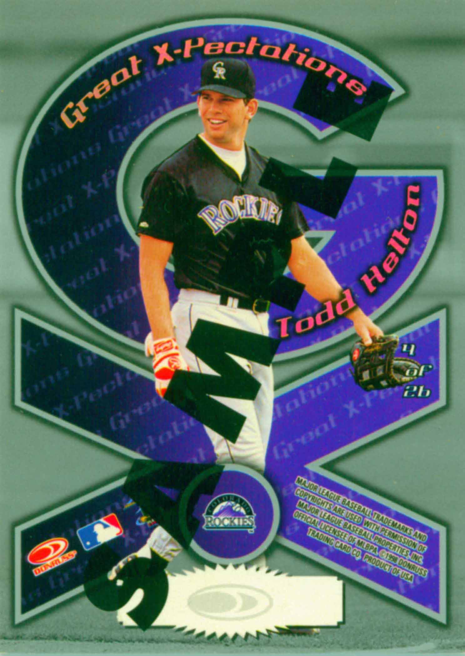 1998 Donruss Preferred Great X-Pectations Samples
