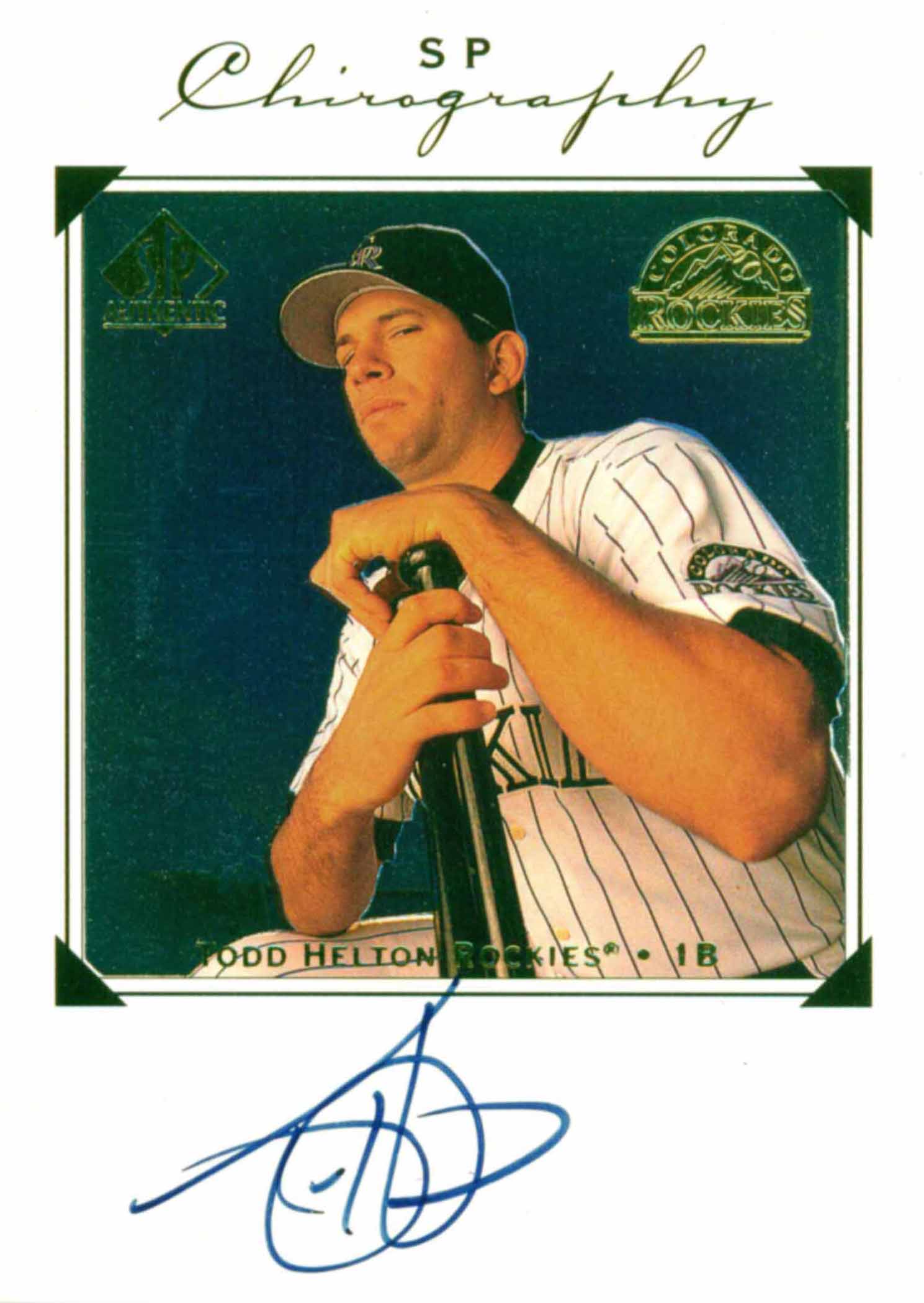 1998 SP Authentic Chirography