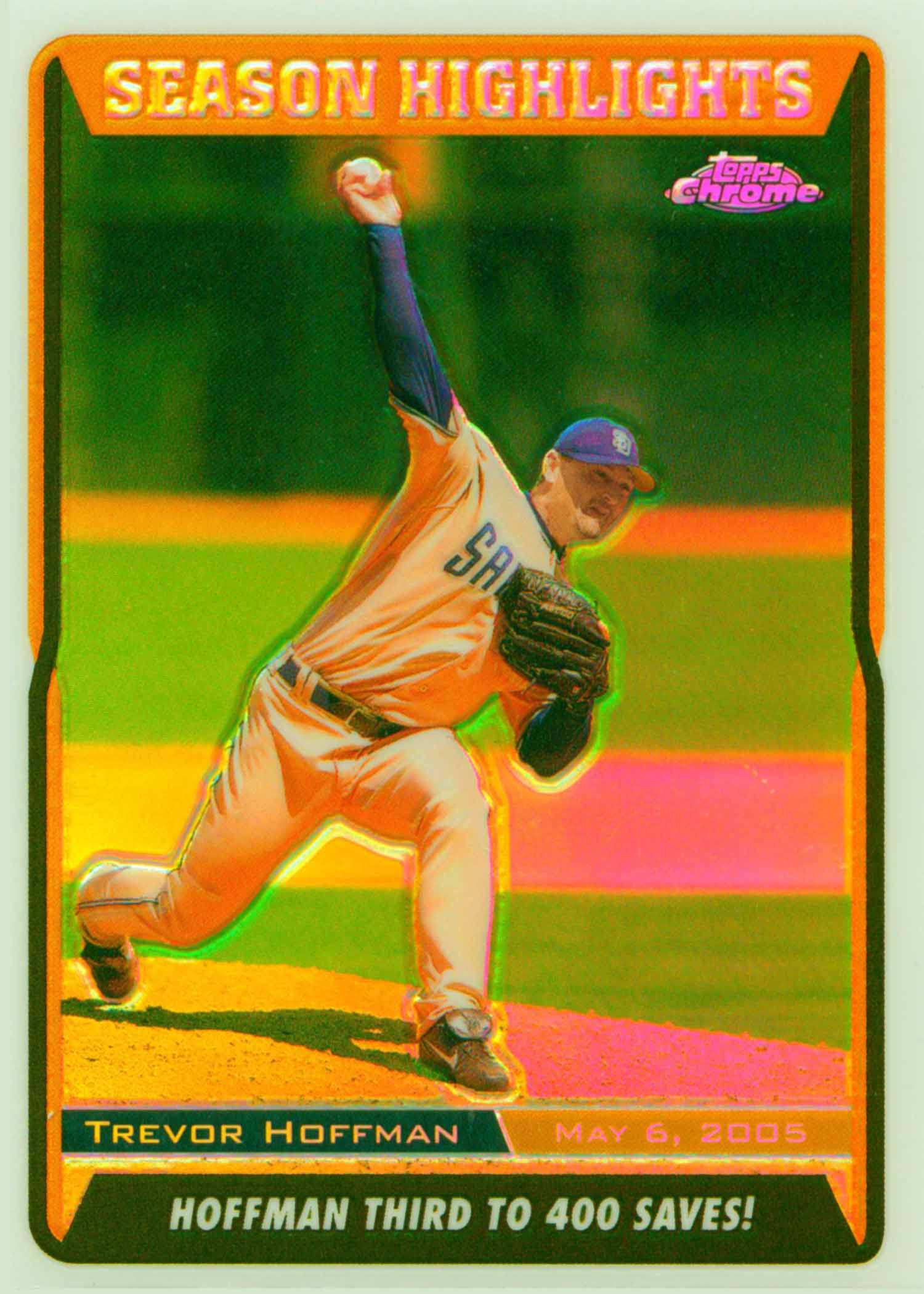 2005 Topps Chrome Update Refractors Season Highlights