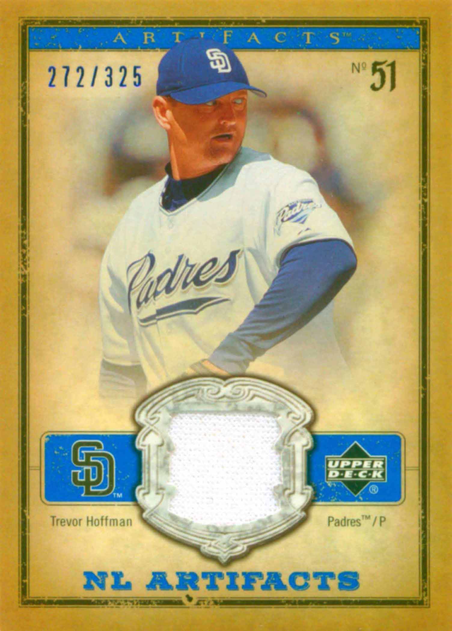 2006 Artifacts AL/NL Artifacts Blue Jersey