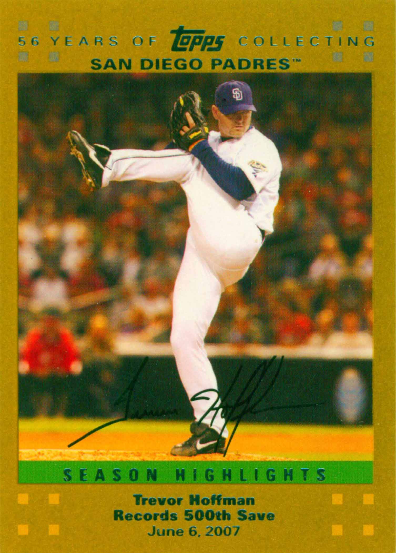 2007 Topps Update Gold Season Highlights