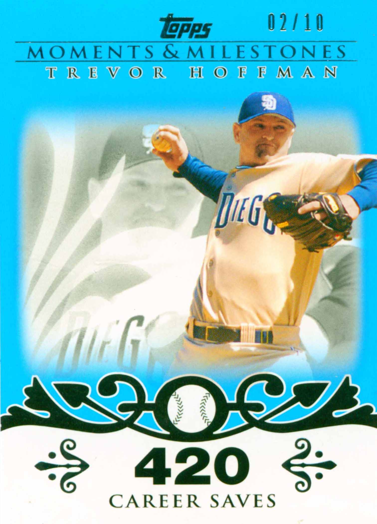 2008 Topps Moments and Milestones Blue