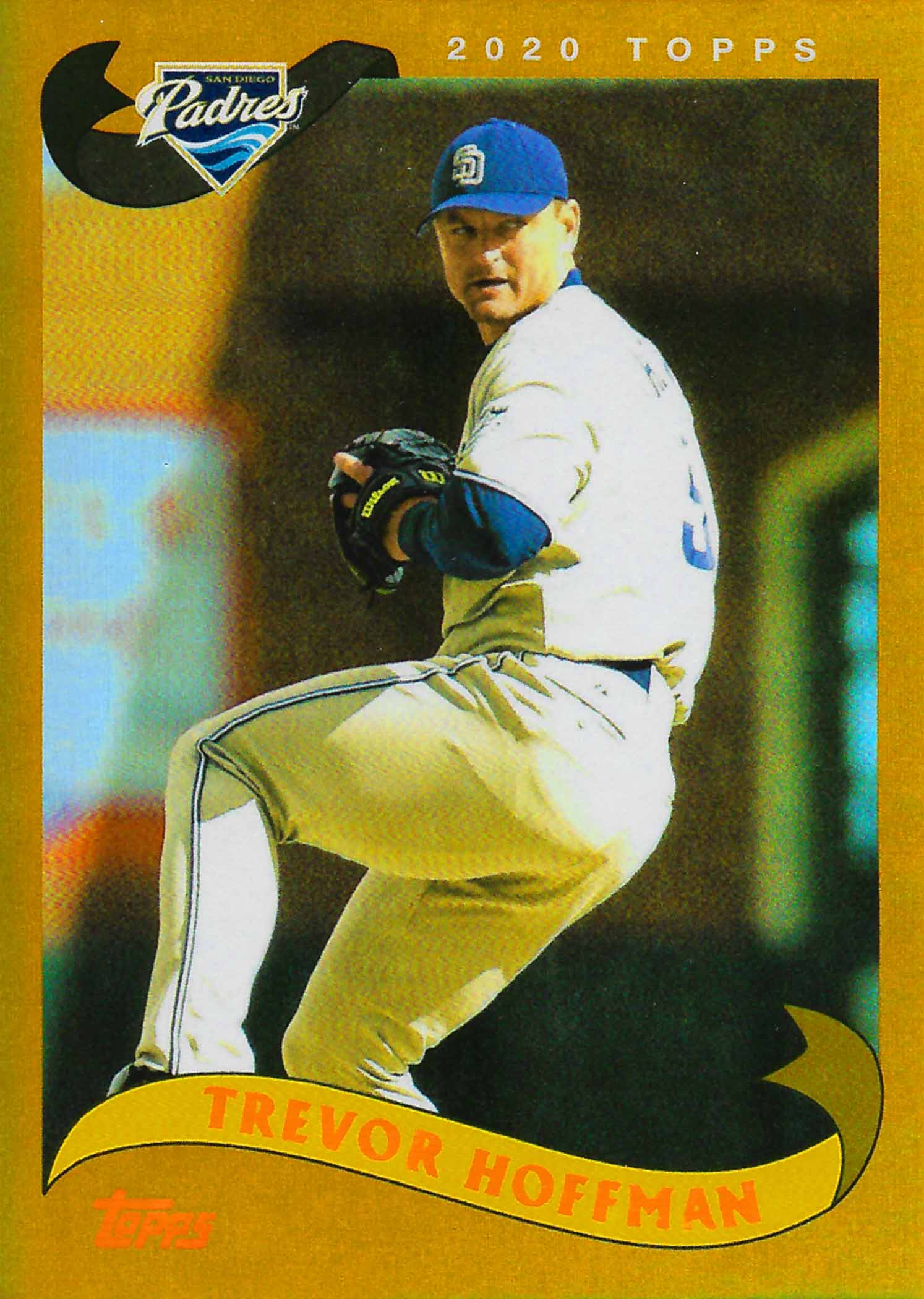 2020 Topps Archives Orange Foil