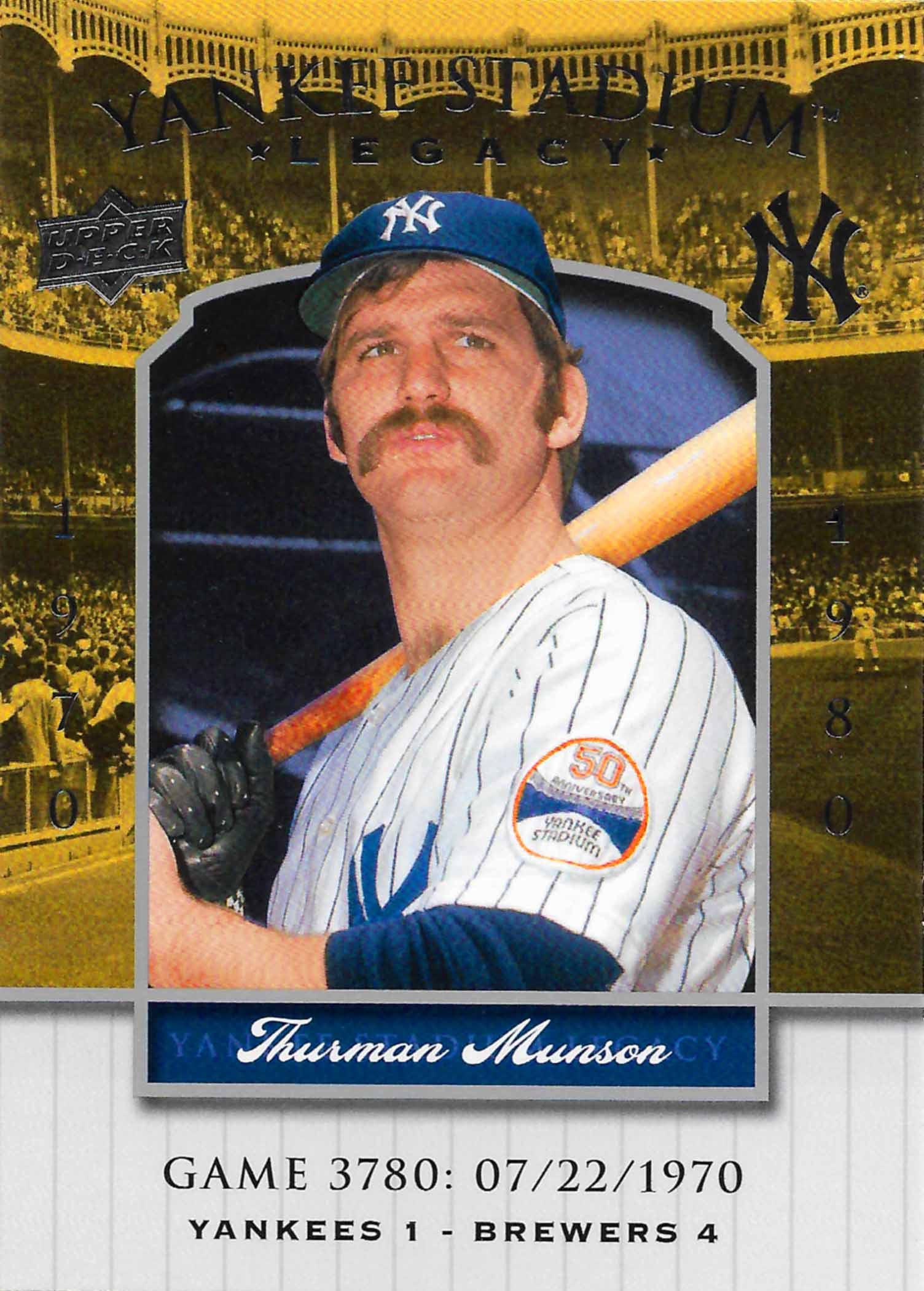 2008 Upper Deck Yankee Stadium Legacy Collection