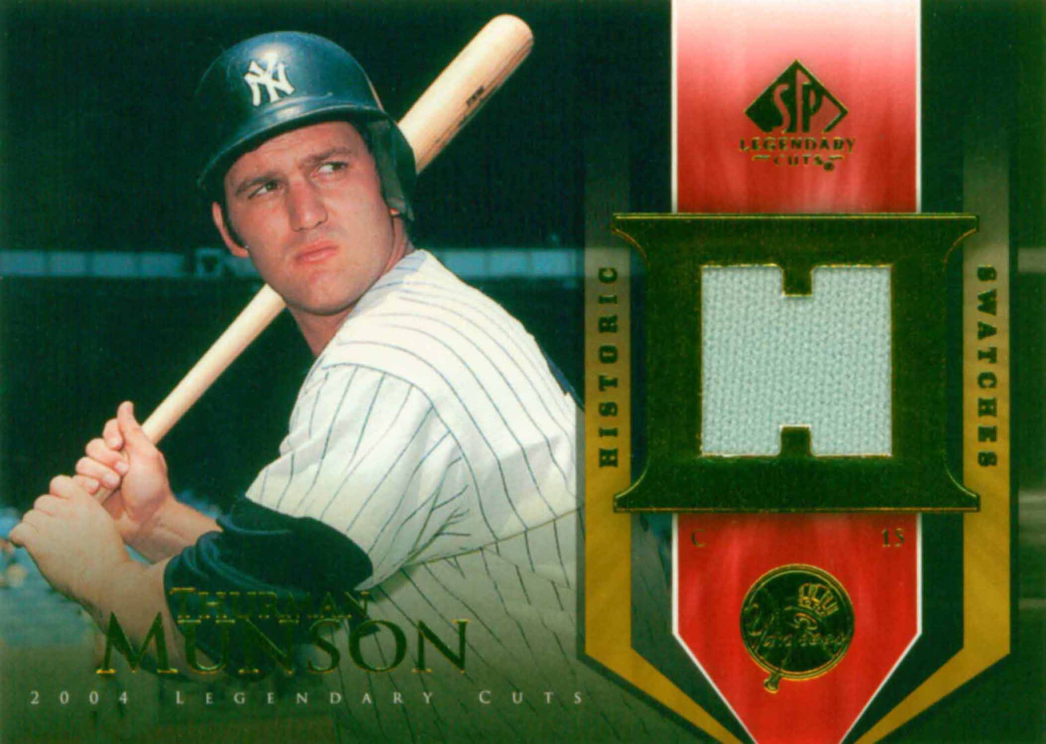 2004 SP Legendary Cuts Historic Swatches Jersey