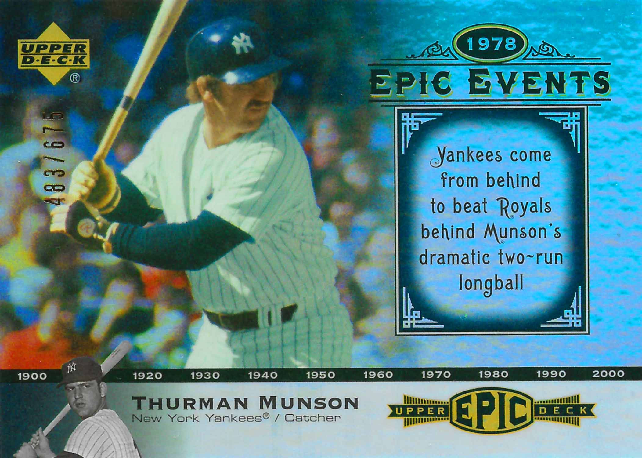 2006 Upper Deck Epic Events