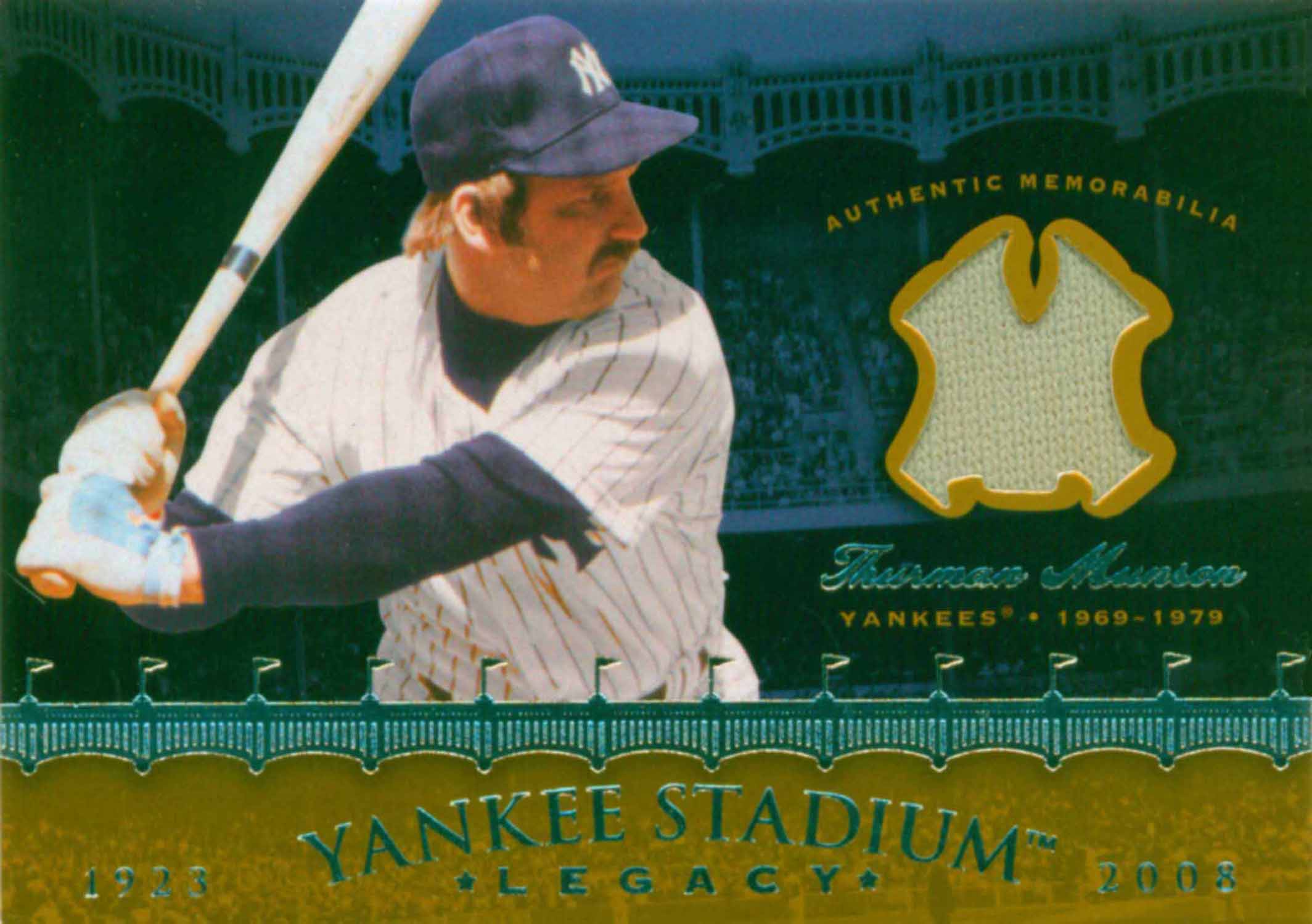 2008 Upper Deck Yankee Stadium Legacy Collection Memorabilia