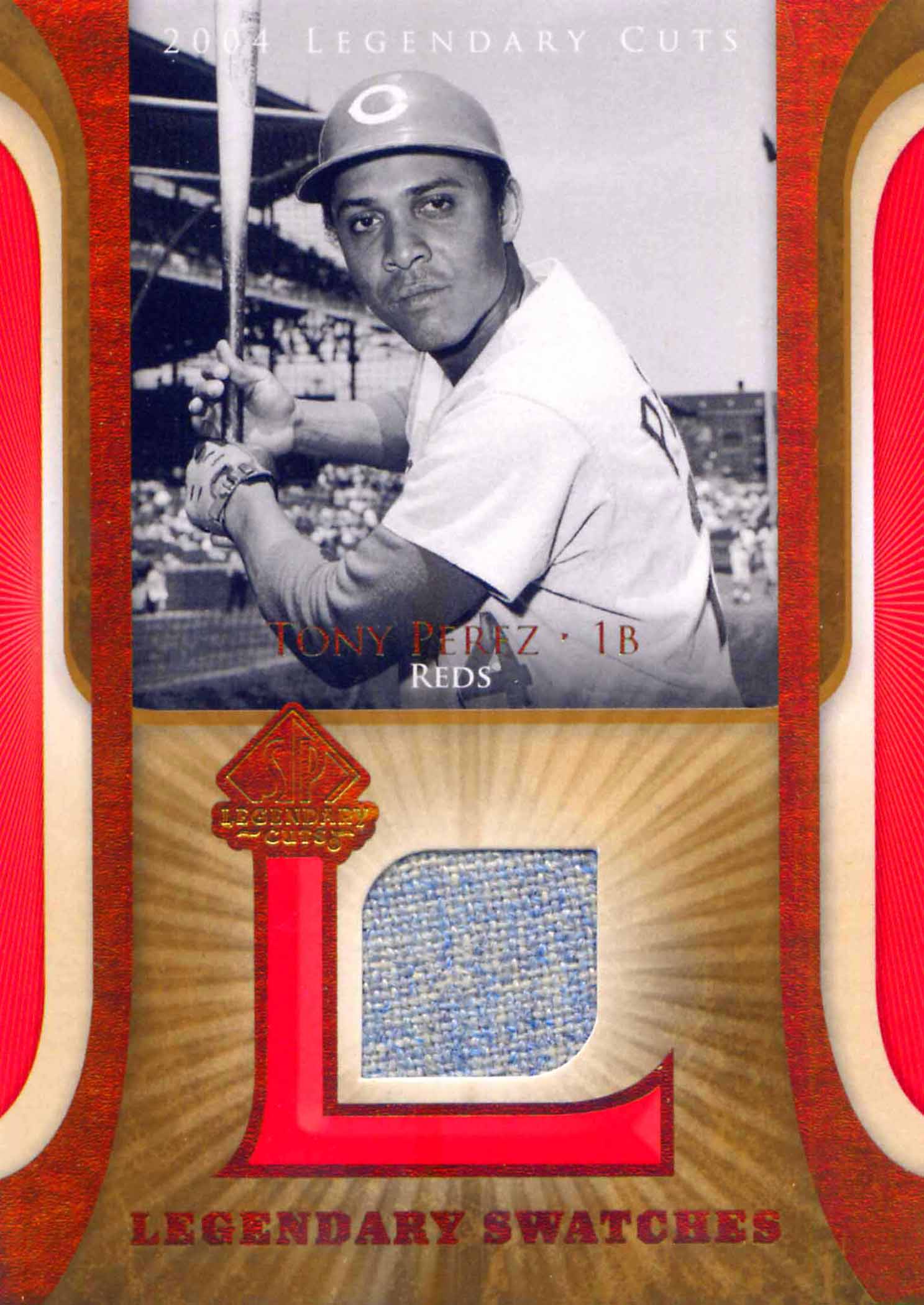 2004 SP Legendary Cuts Legendary Swatches Jersey