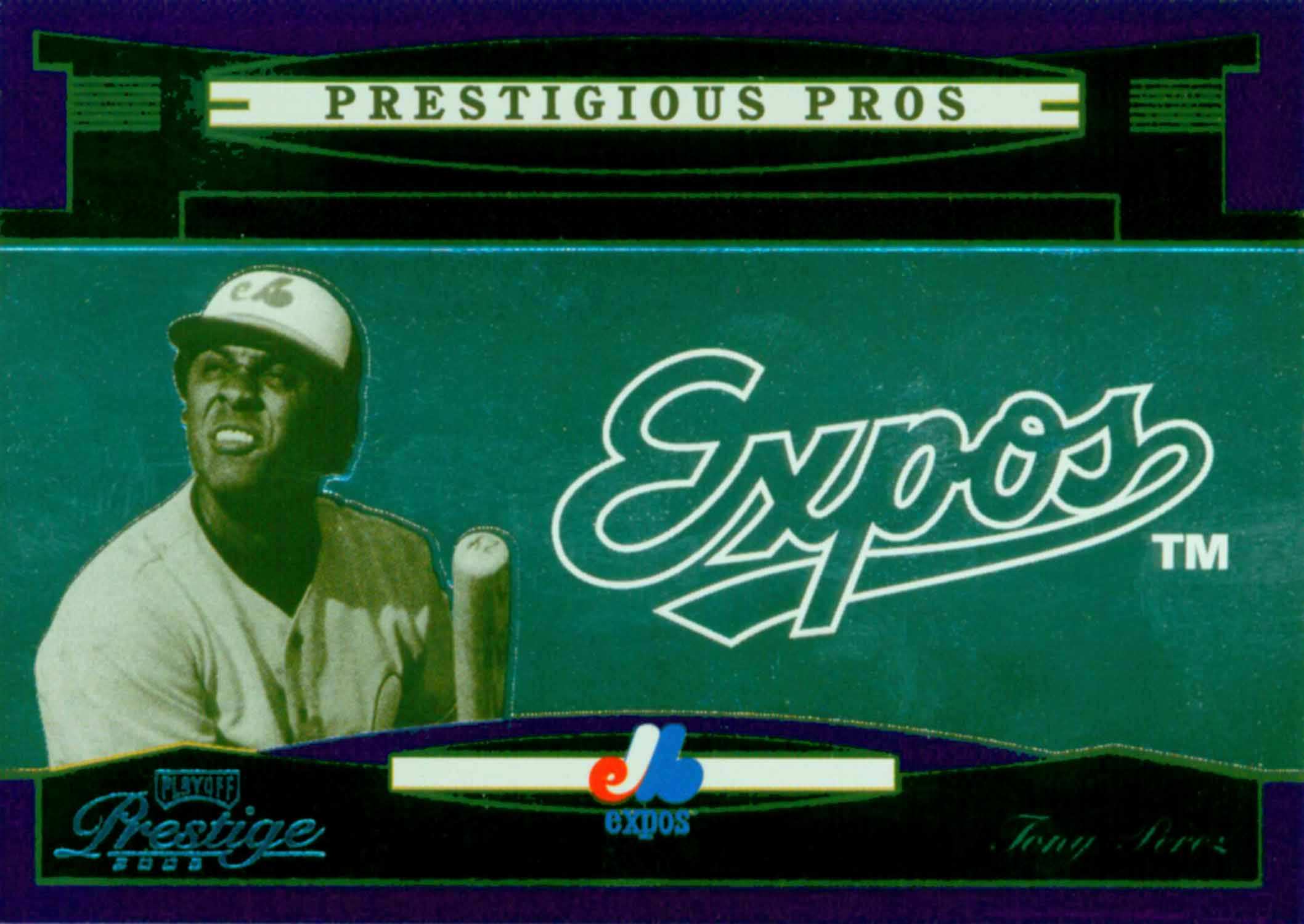 2005 Playoff Prestige Prestigious Pros Purple