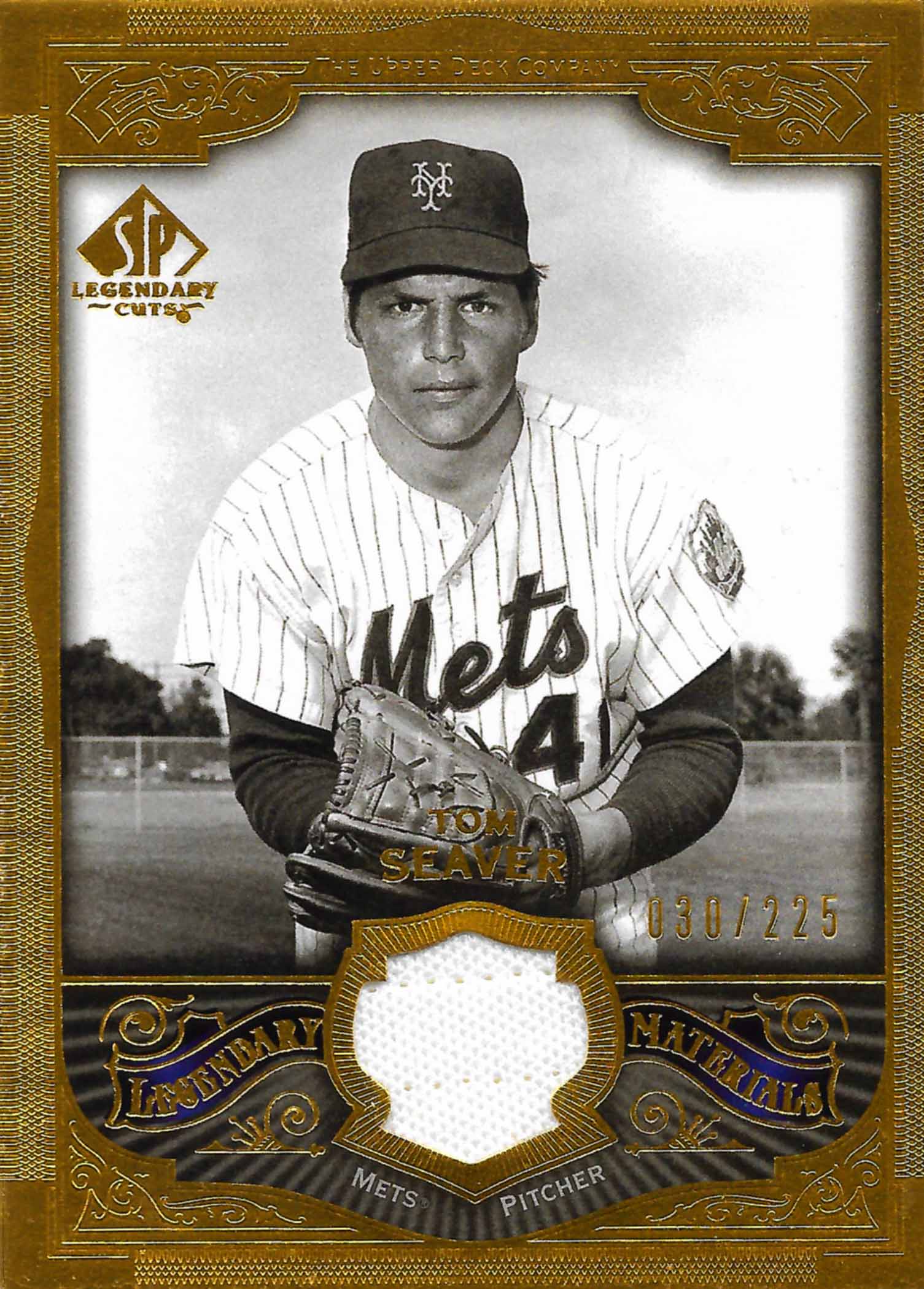 2006 SP Legendary Cuts Legendary Materials Gold Jersey