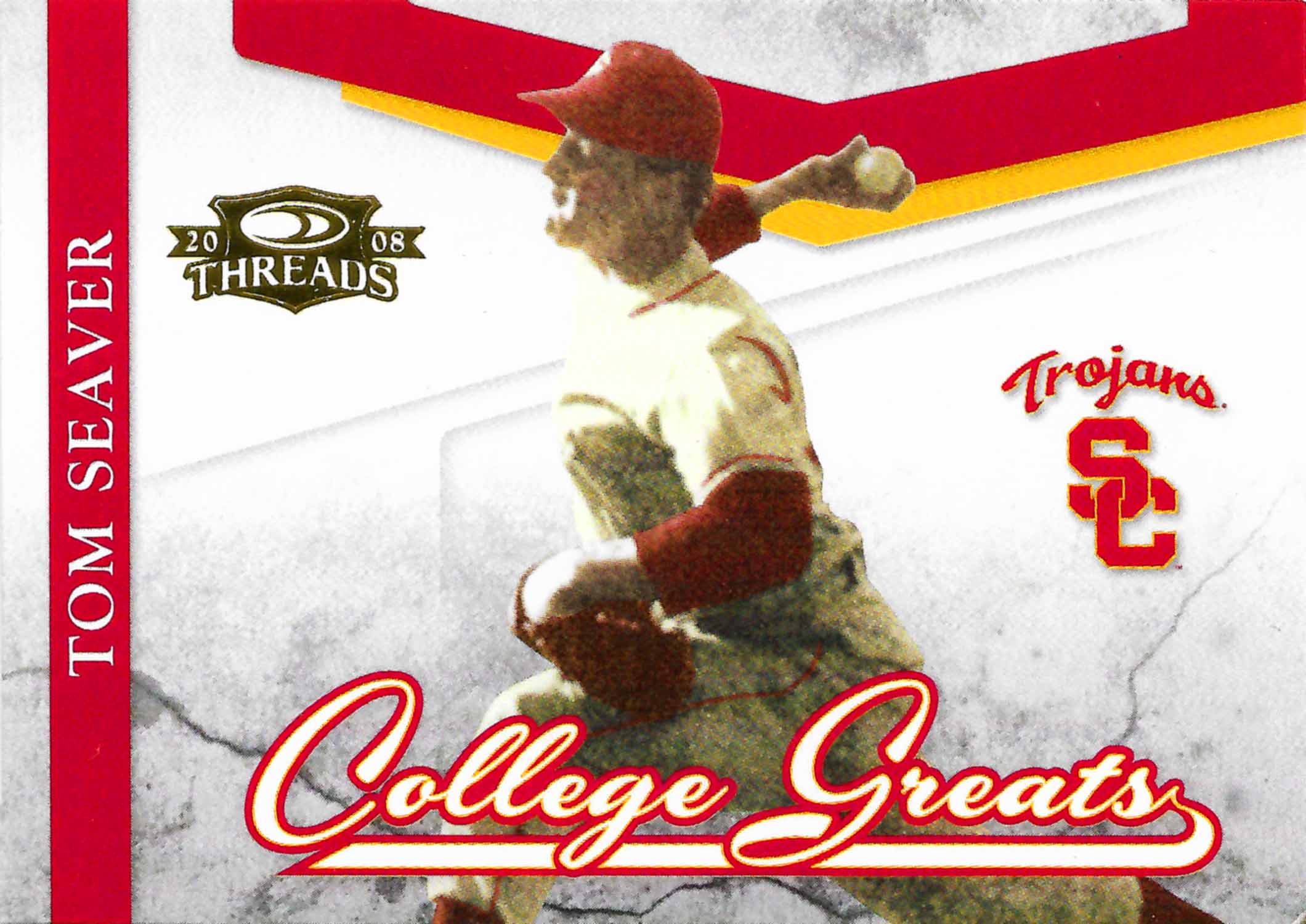 2008 Donruss Threads College Greats