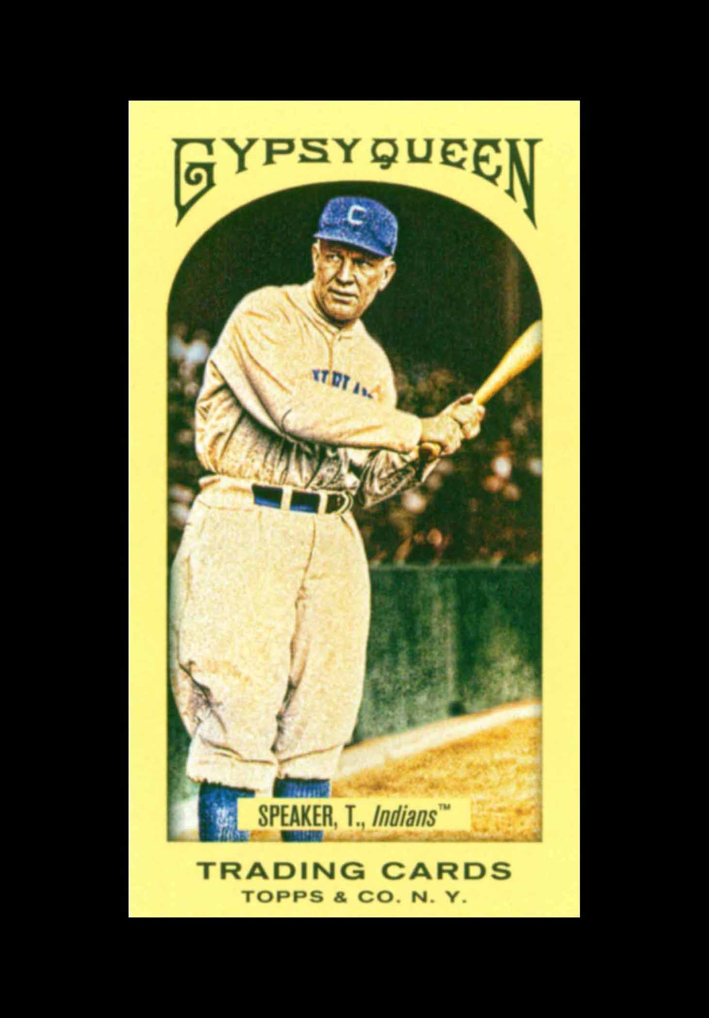 2011 Topps Gypsy Queen Mini Red Gypsy Queen Back