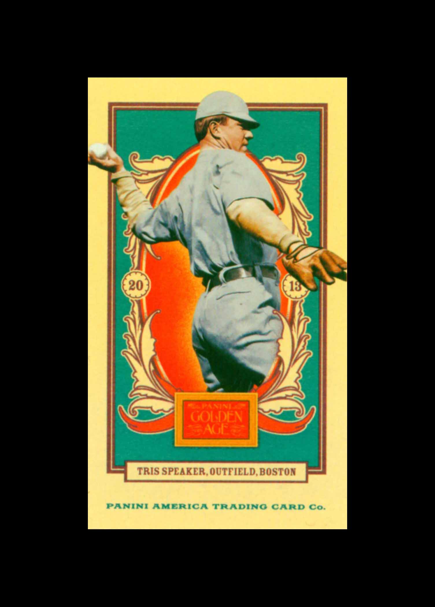 2013 Panini Golden Age Mini American Caramel Blue Back