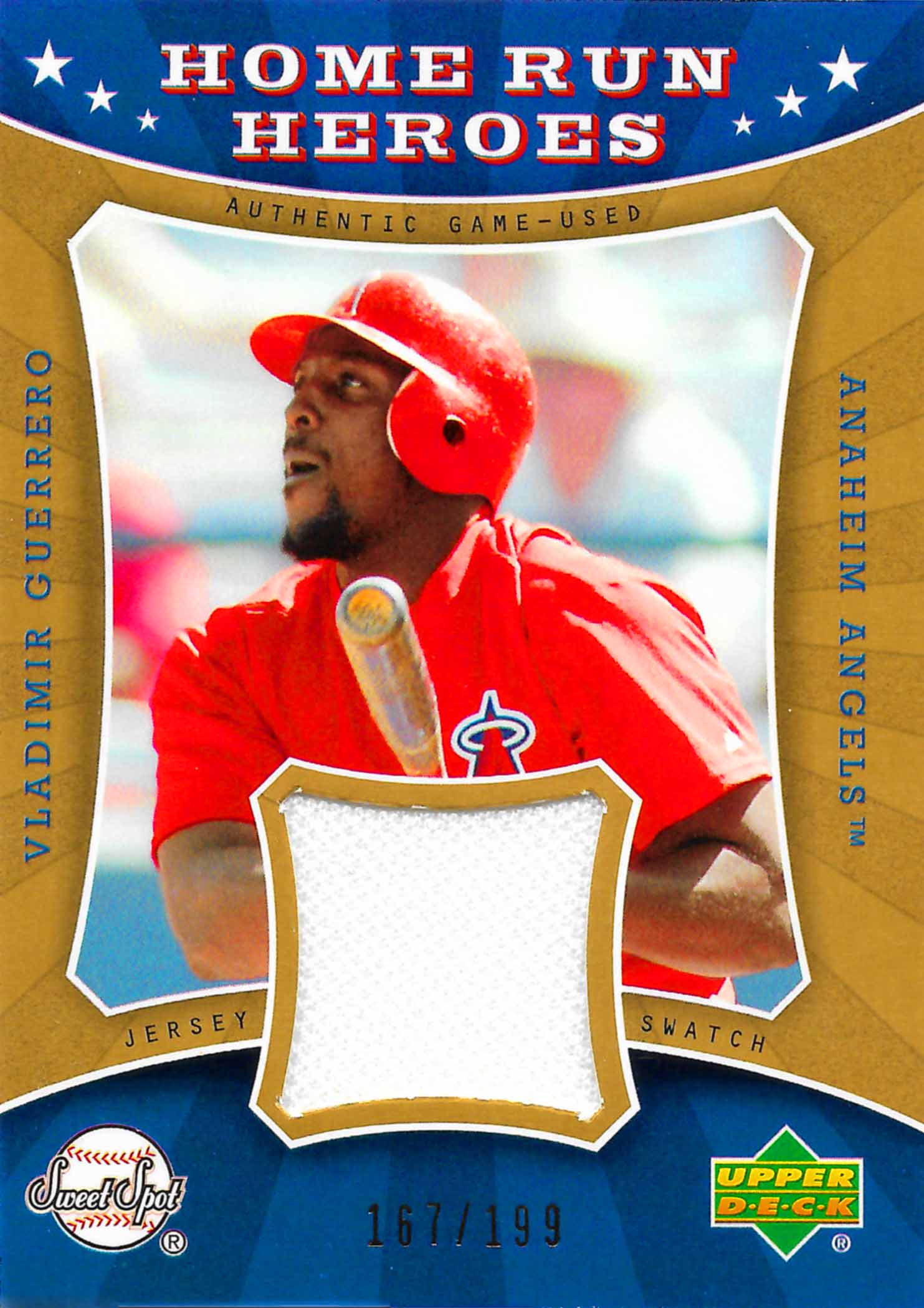 2004 Sweet Spot Home Run Heroes Jersey