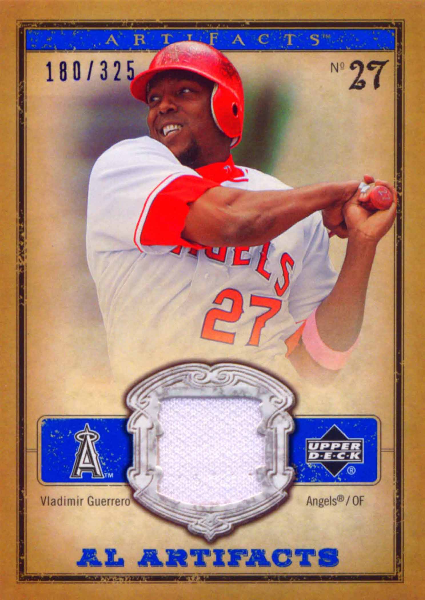 2006 Artifacts AL/NL Artifacts Blue Jersey