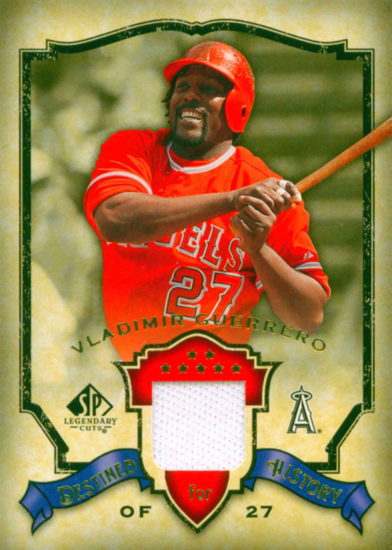 2008 SP Legendary Cuts Destined for History Memorabilia