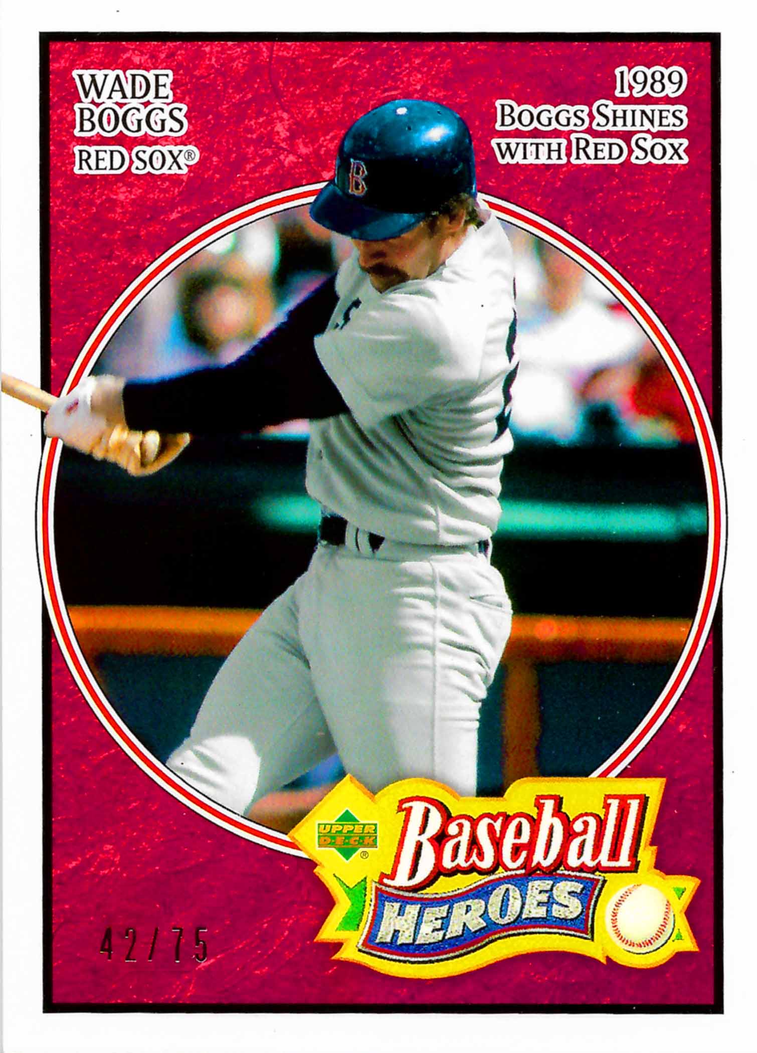 2005 Upper Deck Baseball Heroes Red
