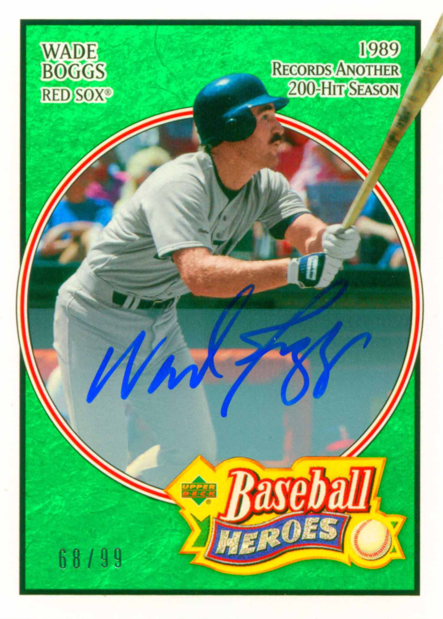 2005 Upper Deck Baseball Heroes Signature Emerald