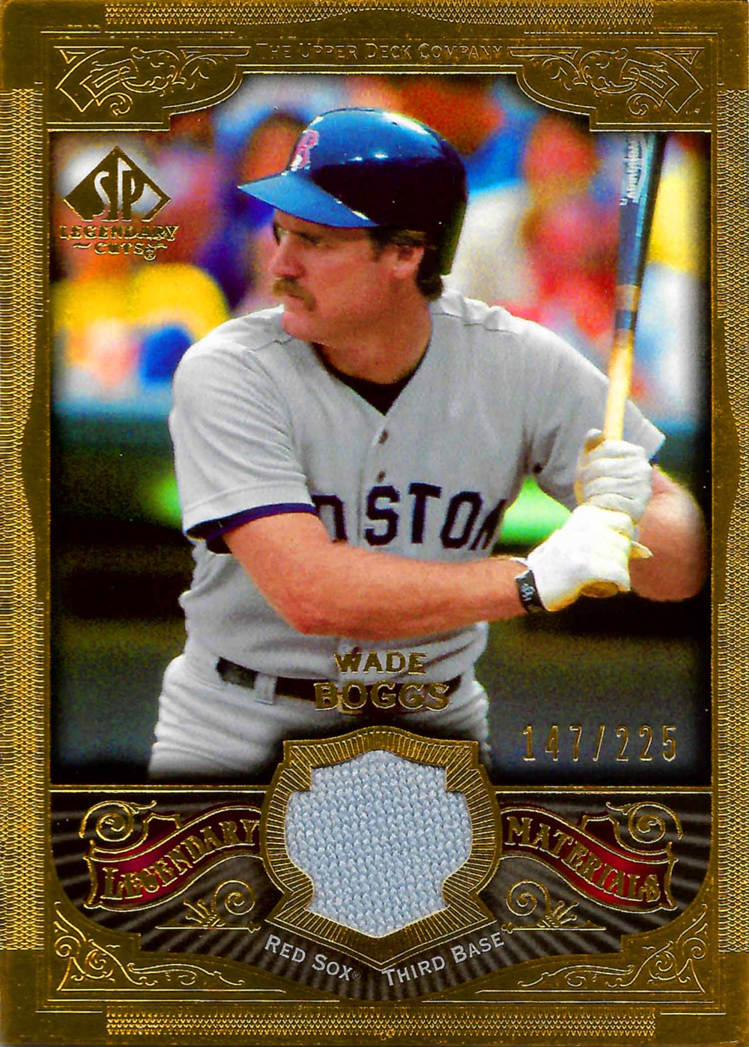 2006 SP Legendary Cuts Legendary Materials Gold Jersey