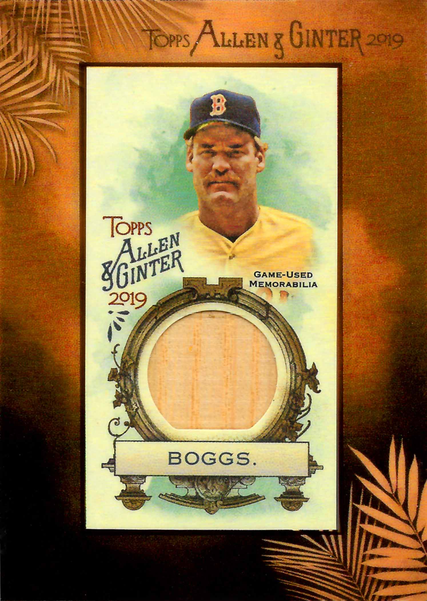 2019 Topps Allen and Ginter Mini Framed Relics