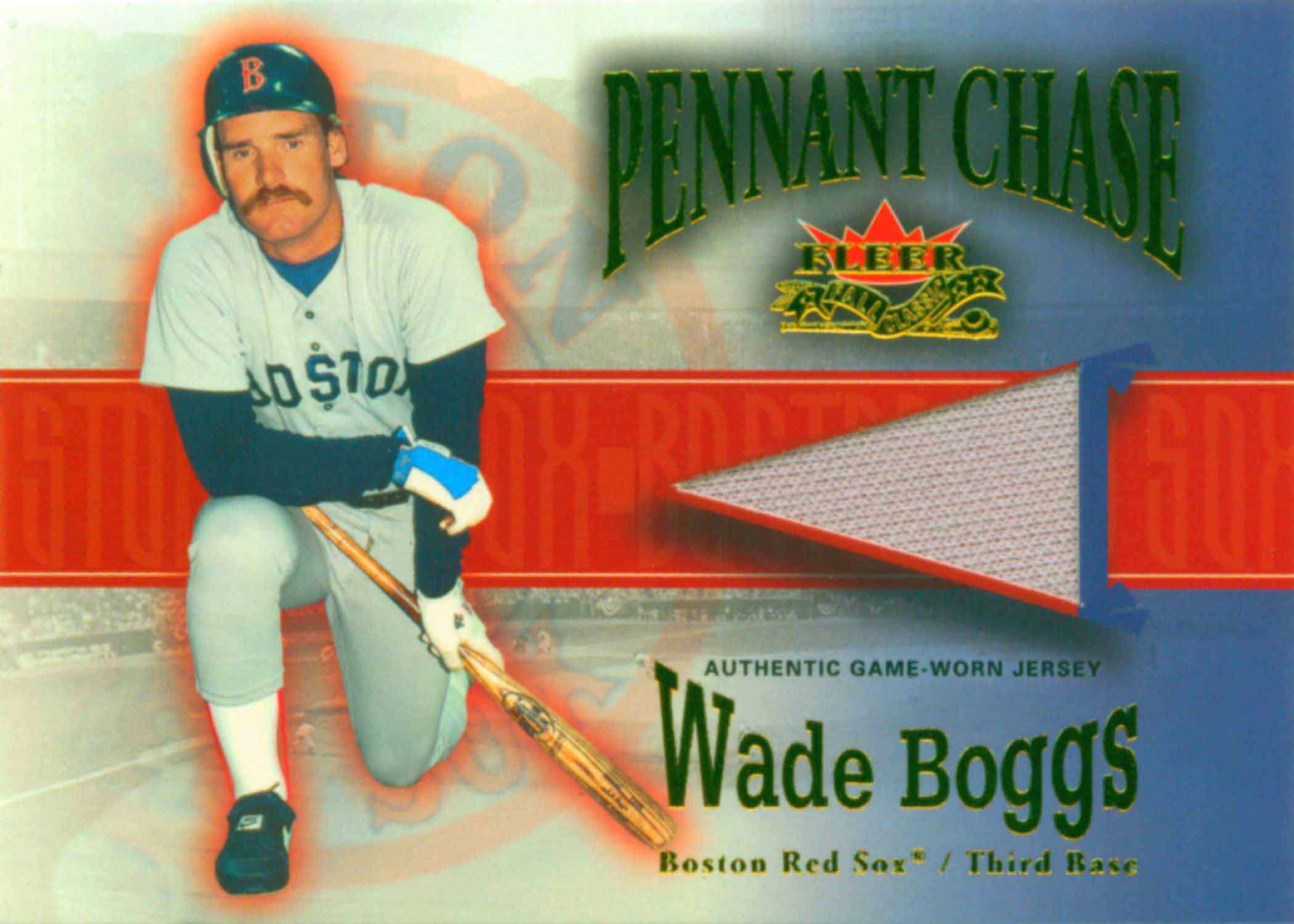 2002 Fleer Fall Classics Pennant Chase Game Used Jersey