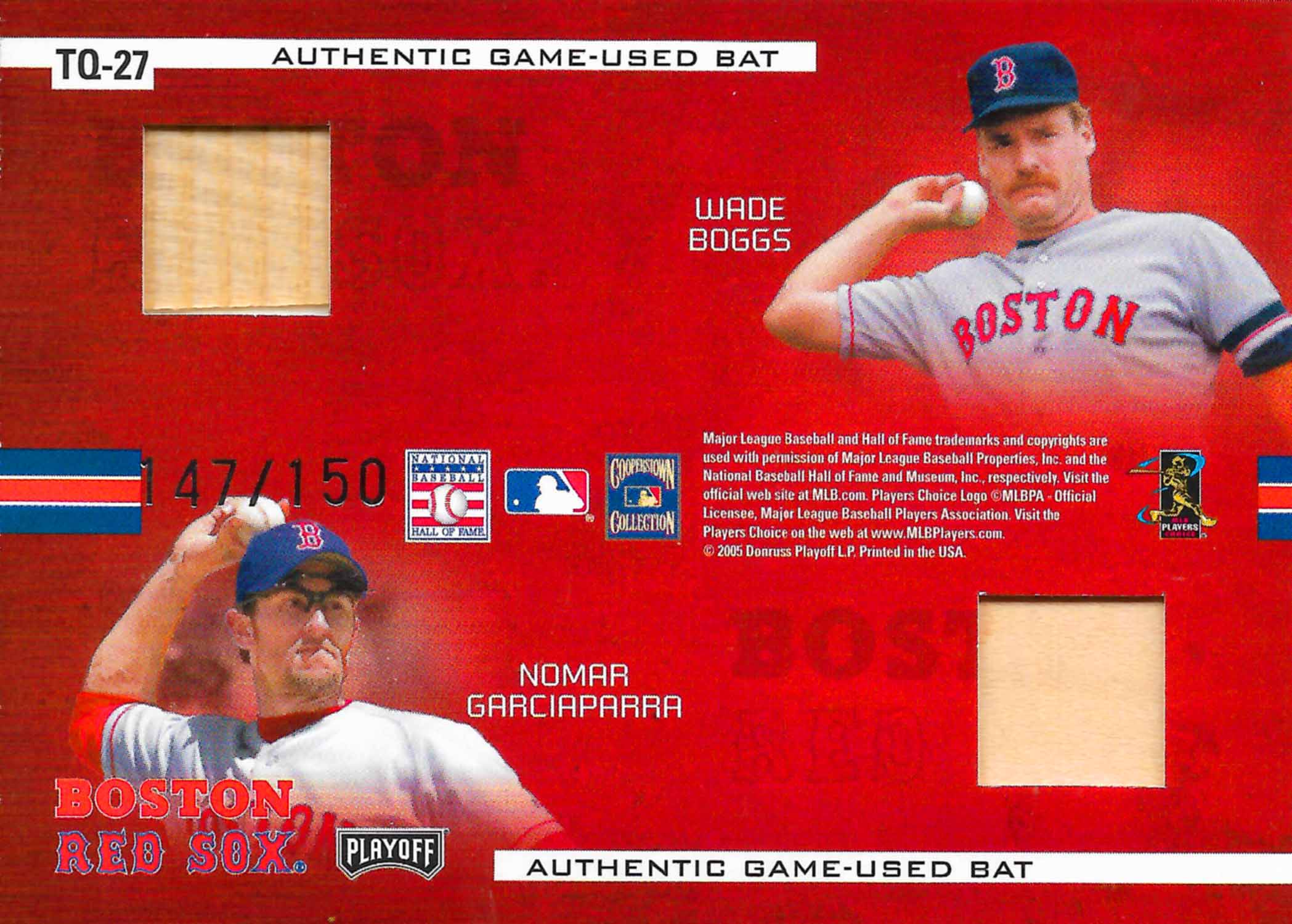 2005 Absolute Memorabilia Team Quads Swatch Single
