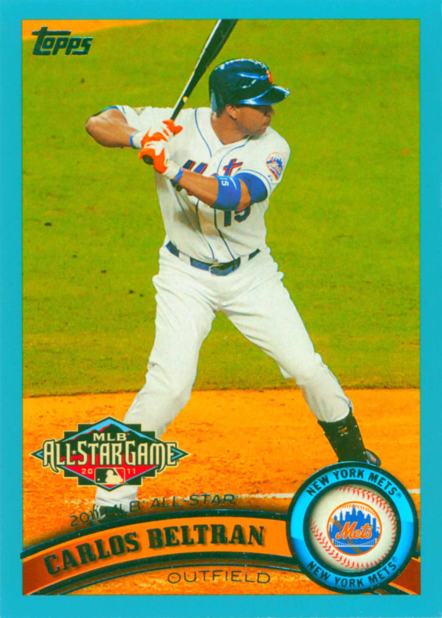2011 Topps Update Wal-Mart Blue Border All-Star