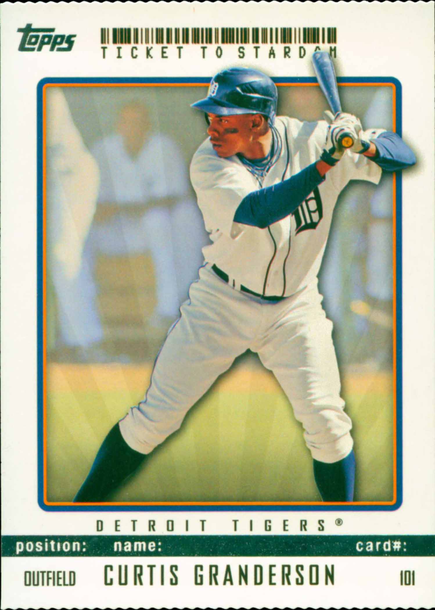 2009 Topps Ticket to Stardom Perforated