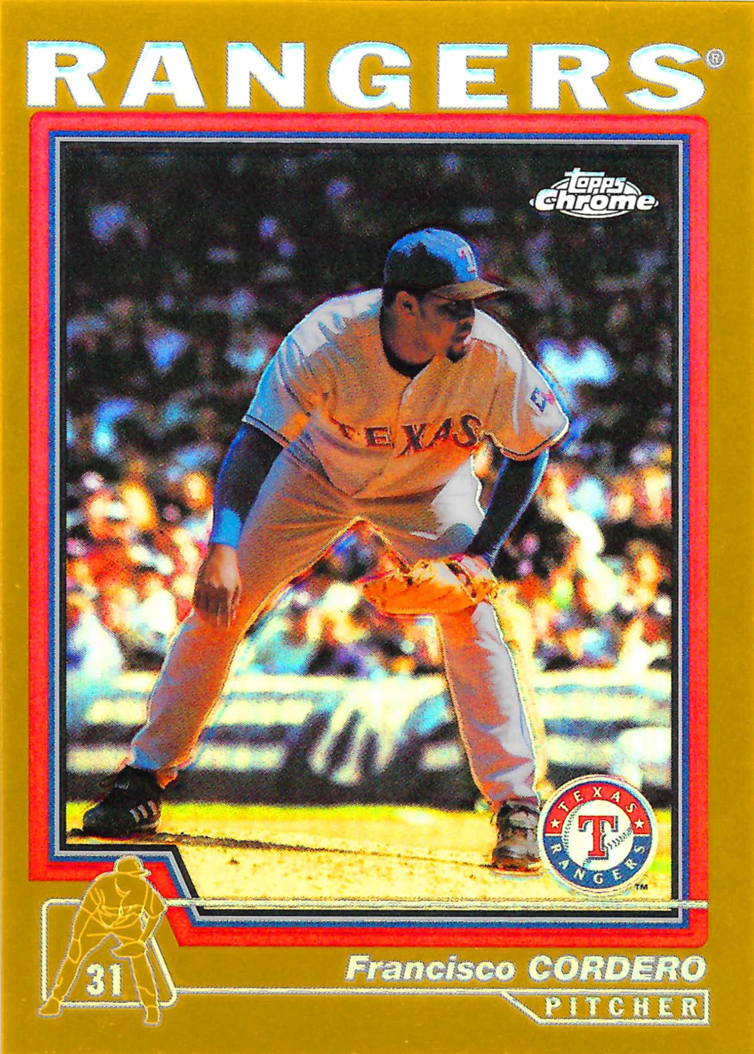 2004 Topps Chrome Gold Refractors