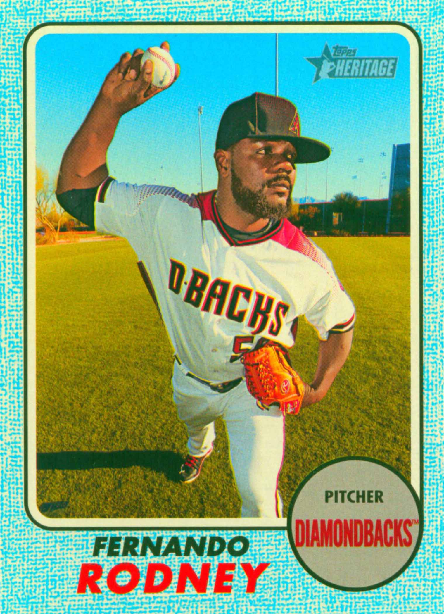 2017 Topps Heritage Blue