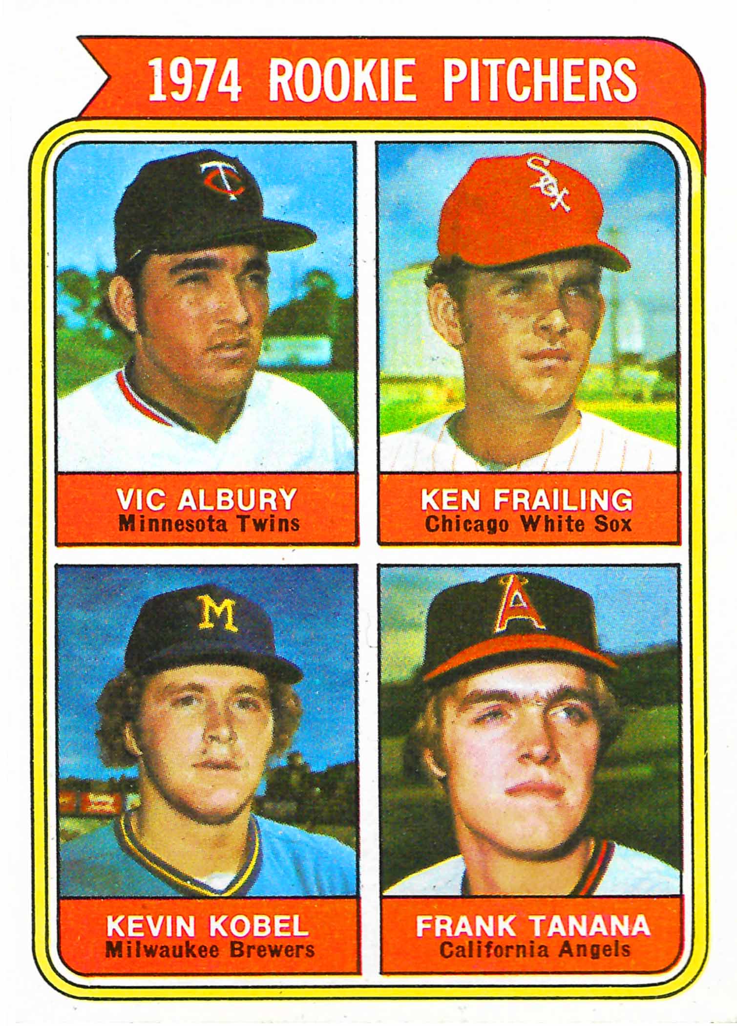 1974 Topps Rookie Pitchers
