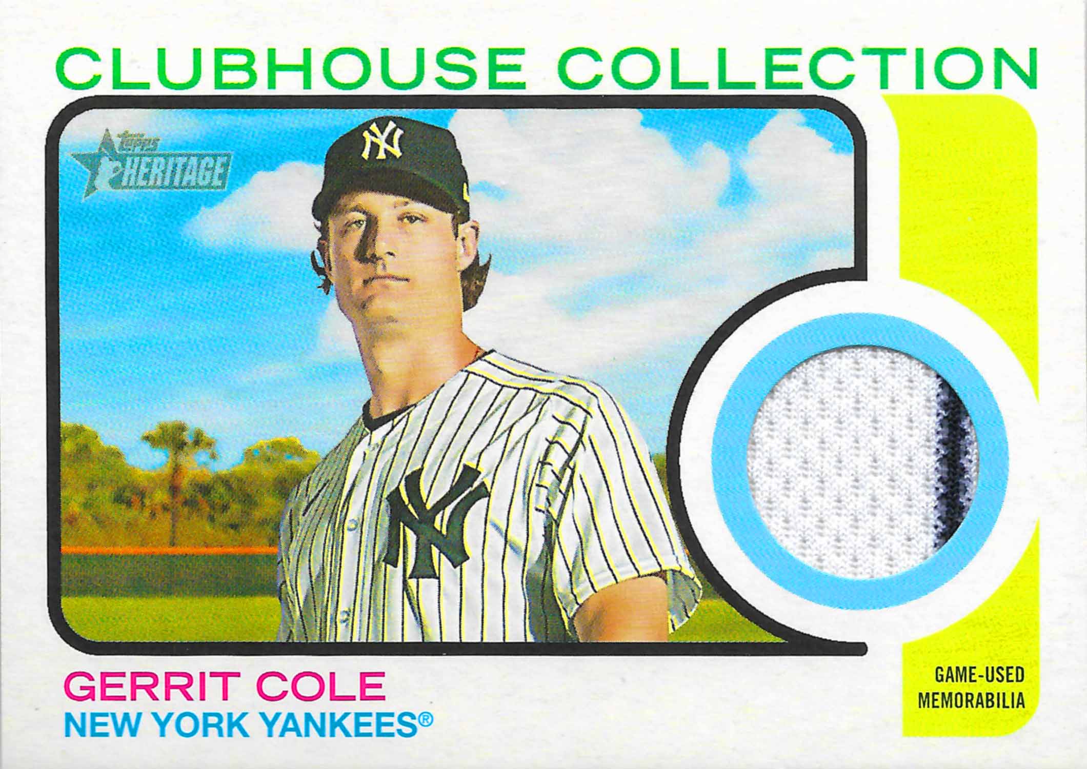 2022 Topps Heritage Clubhouse Collection Relics