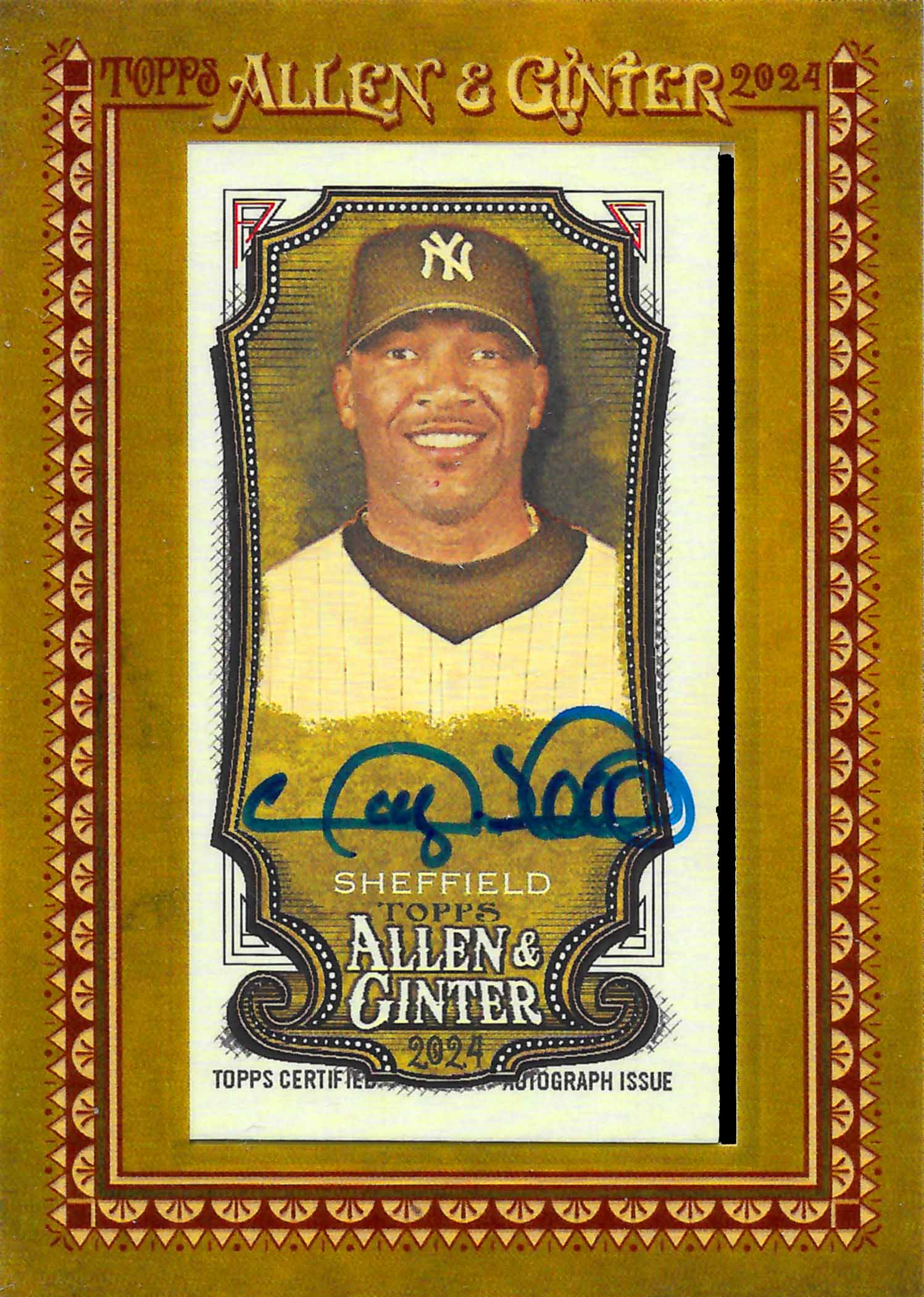 2024 Topps Allen and Ginter Framed Mini Autographs