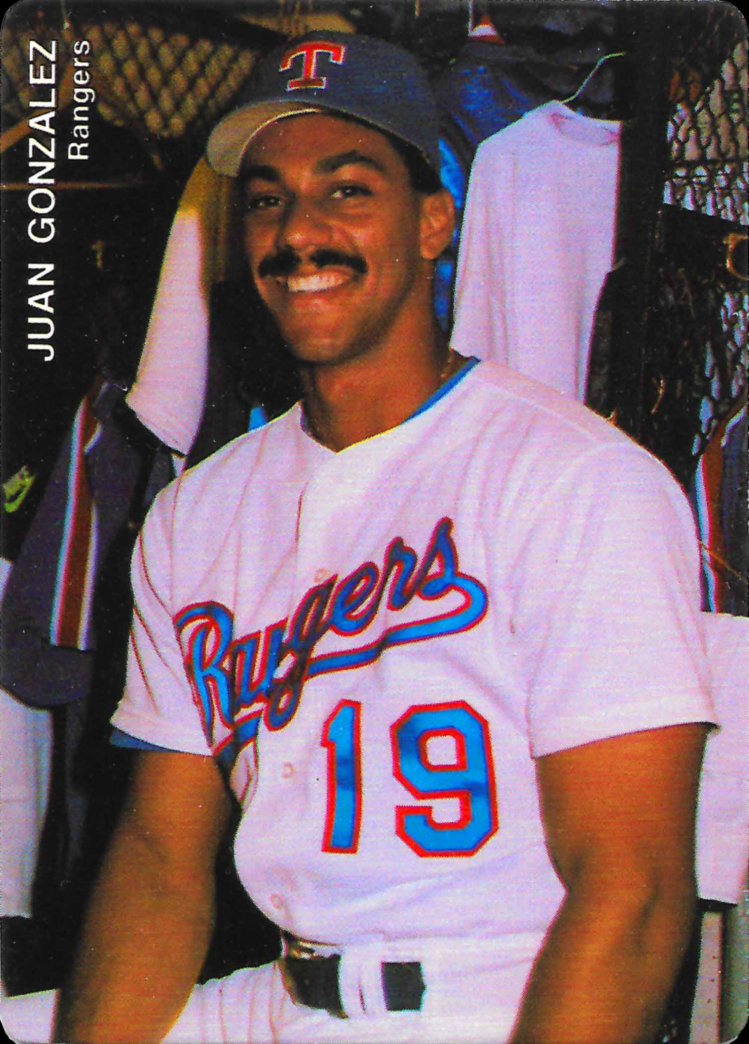 1991 Rangers Mother's Cookies